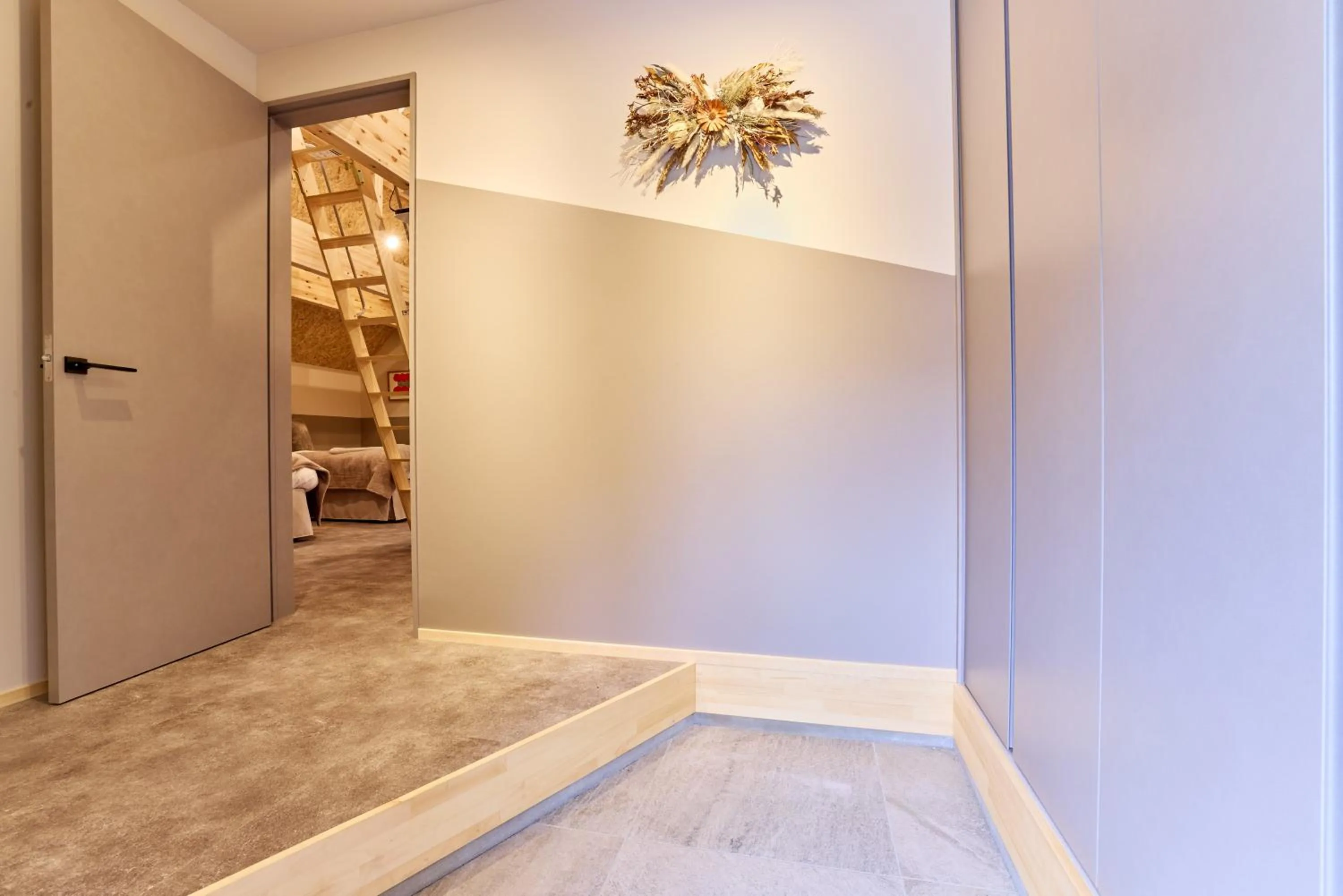 Bed in enico MtFuji Resort&Glamping