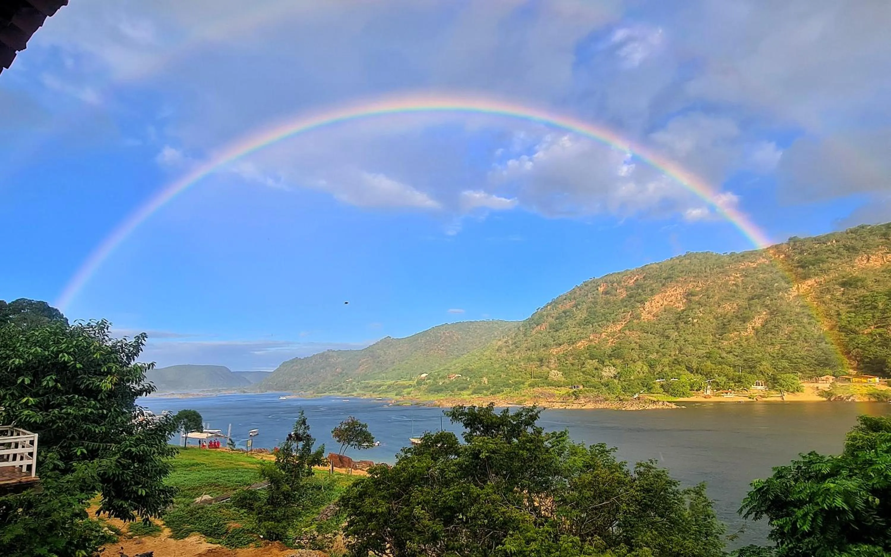 Natural landscape in Pousada Porto de Piranhas