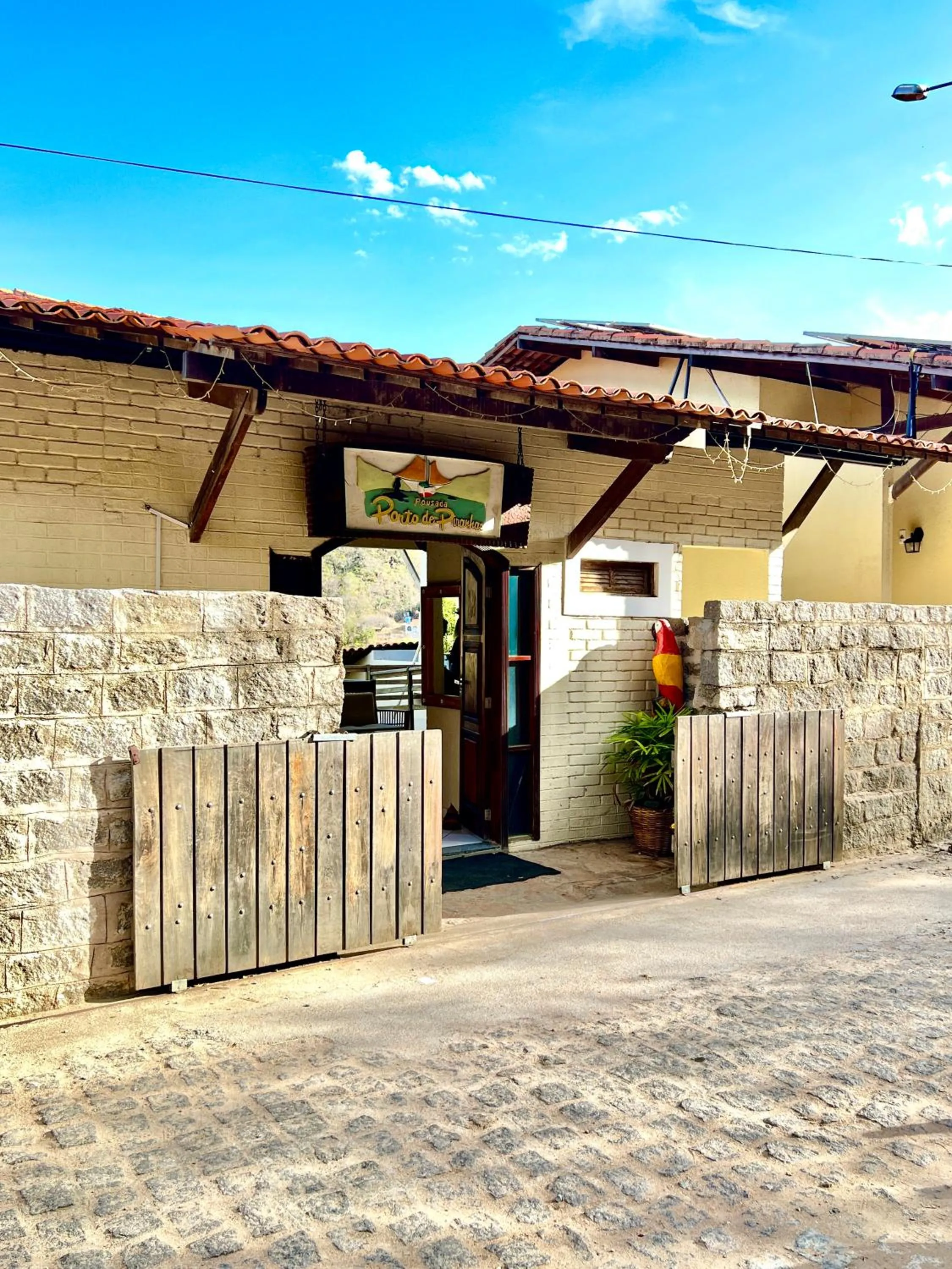 Facade/entrance in Pousada Porto de Piranhas
