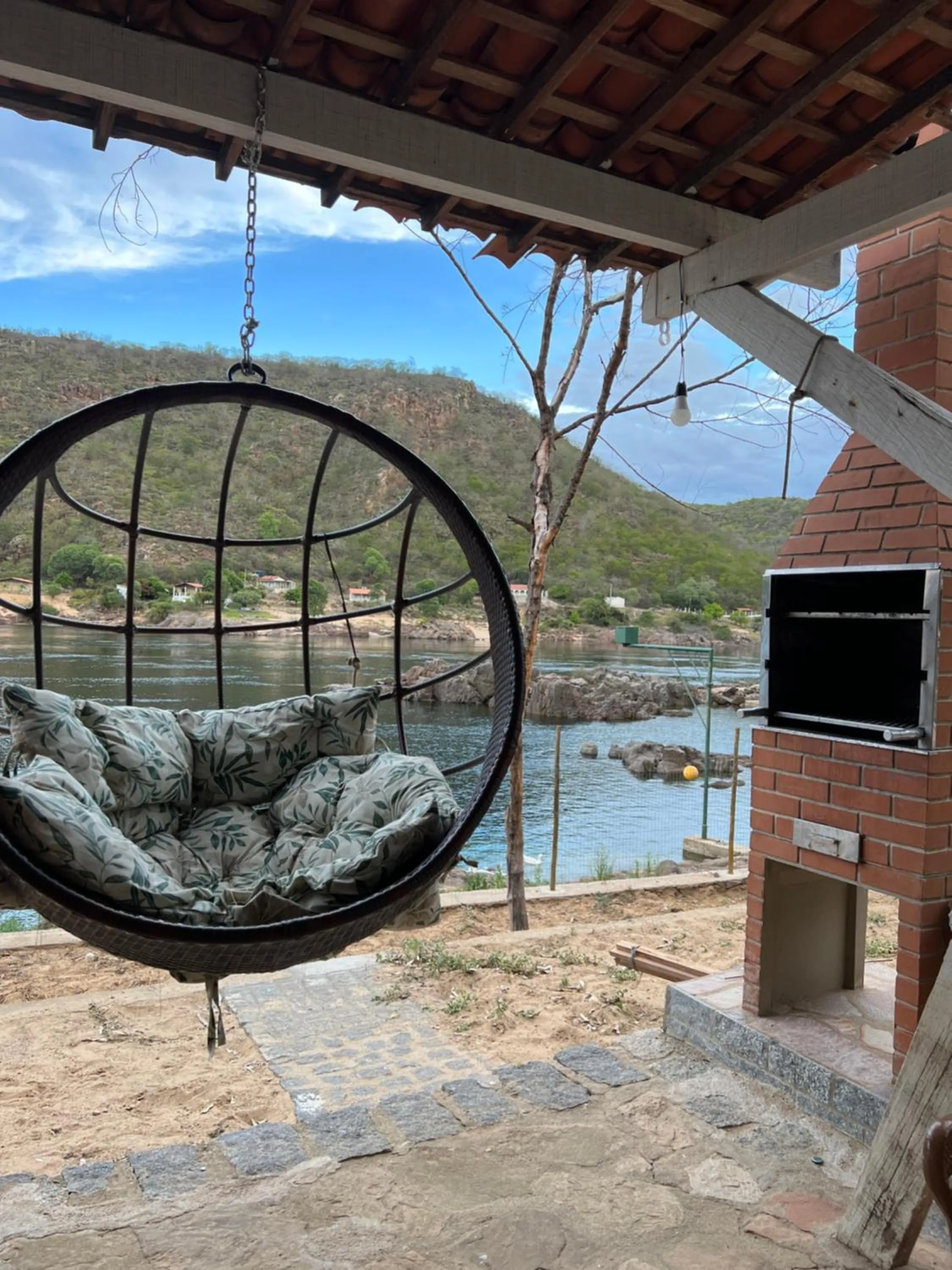 Patio in Pousada Porto de Piranhas