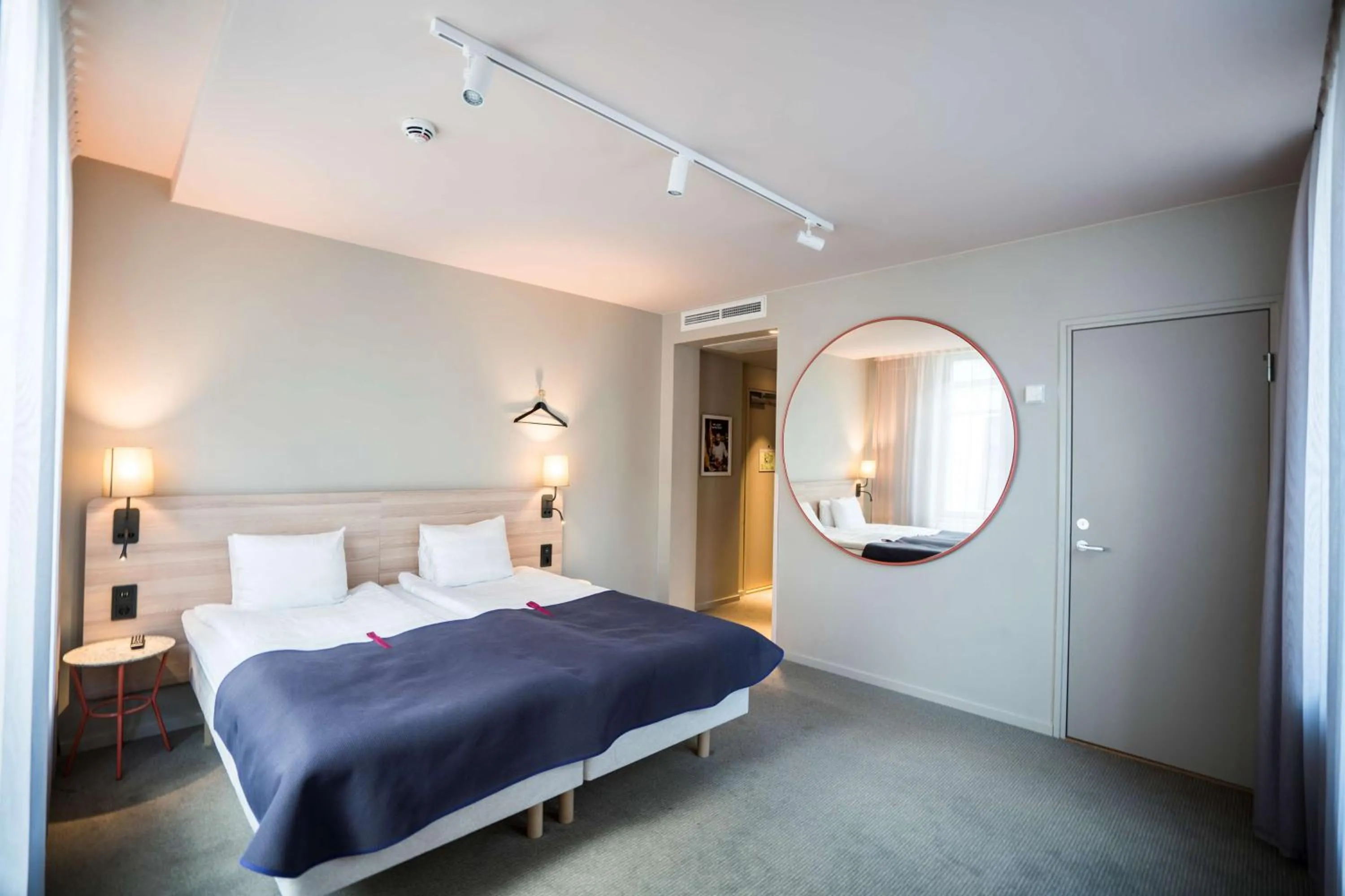 Bedroom, Bed in Scandic No 53