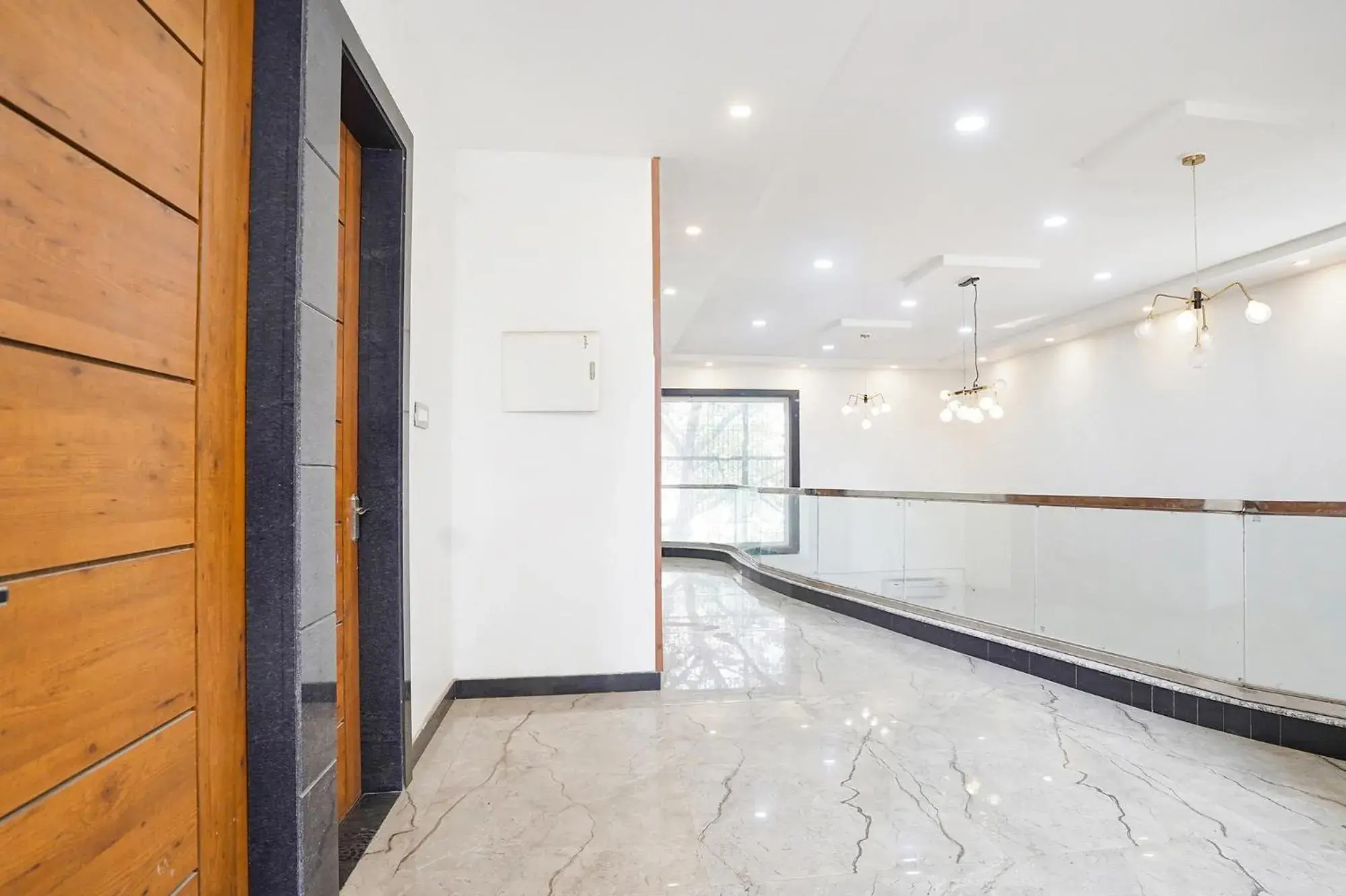 Lobby or reception in FabHotel Villa De Benares - Tulsi Manas Mandir Lobby or reception in FabHotel Villa De Benares - Tulsi Manas Mandir