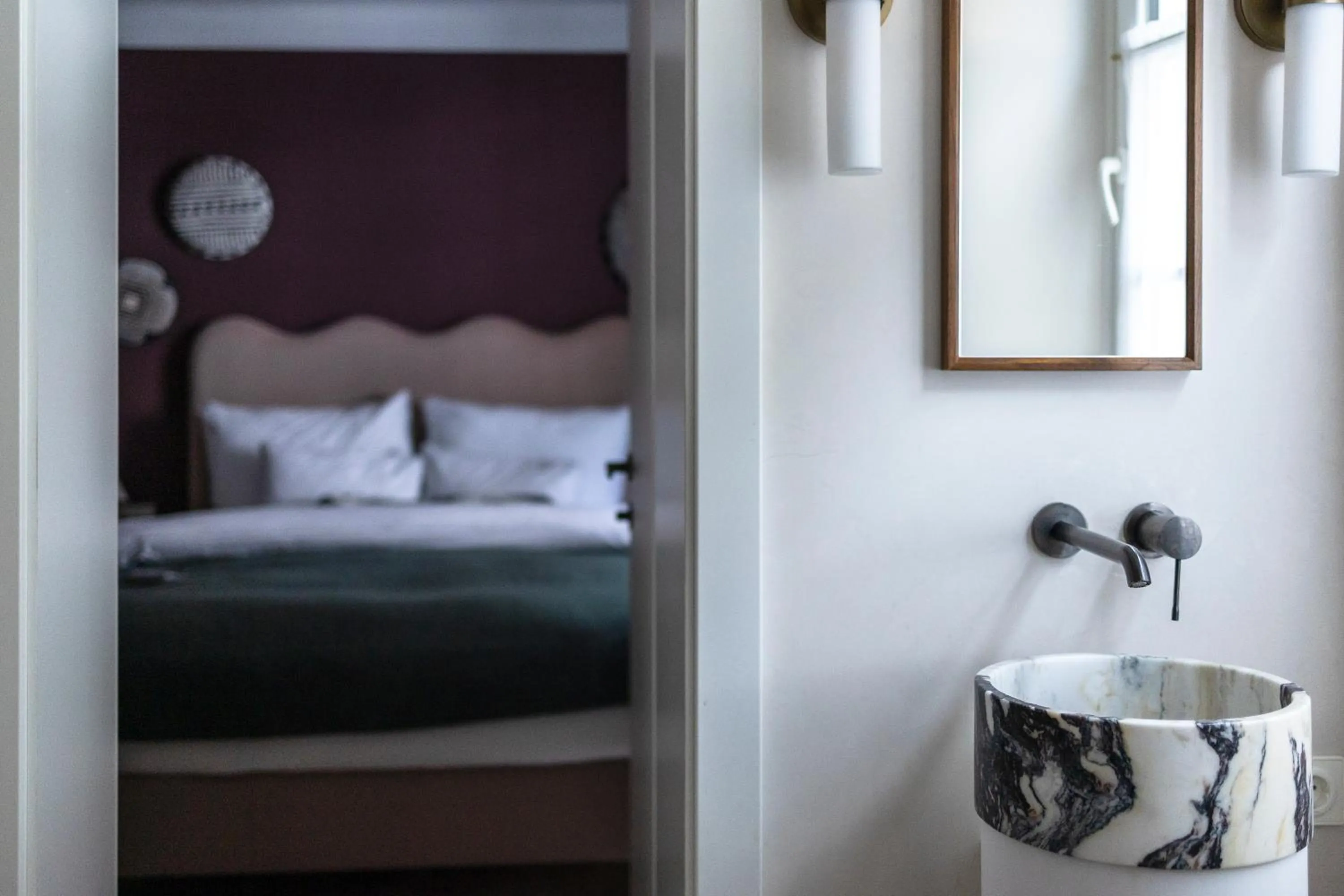 Bathroom, Bed in Clemonte Hotel - Your Reception-less Boutique Hideaway
