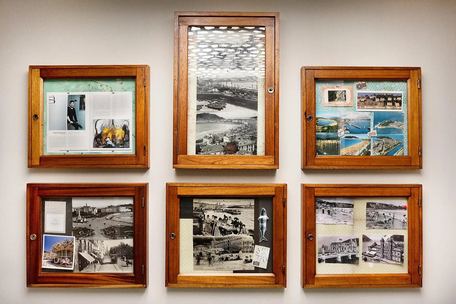 Decorative detail in Hotel Okako San Sebastian