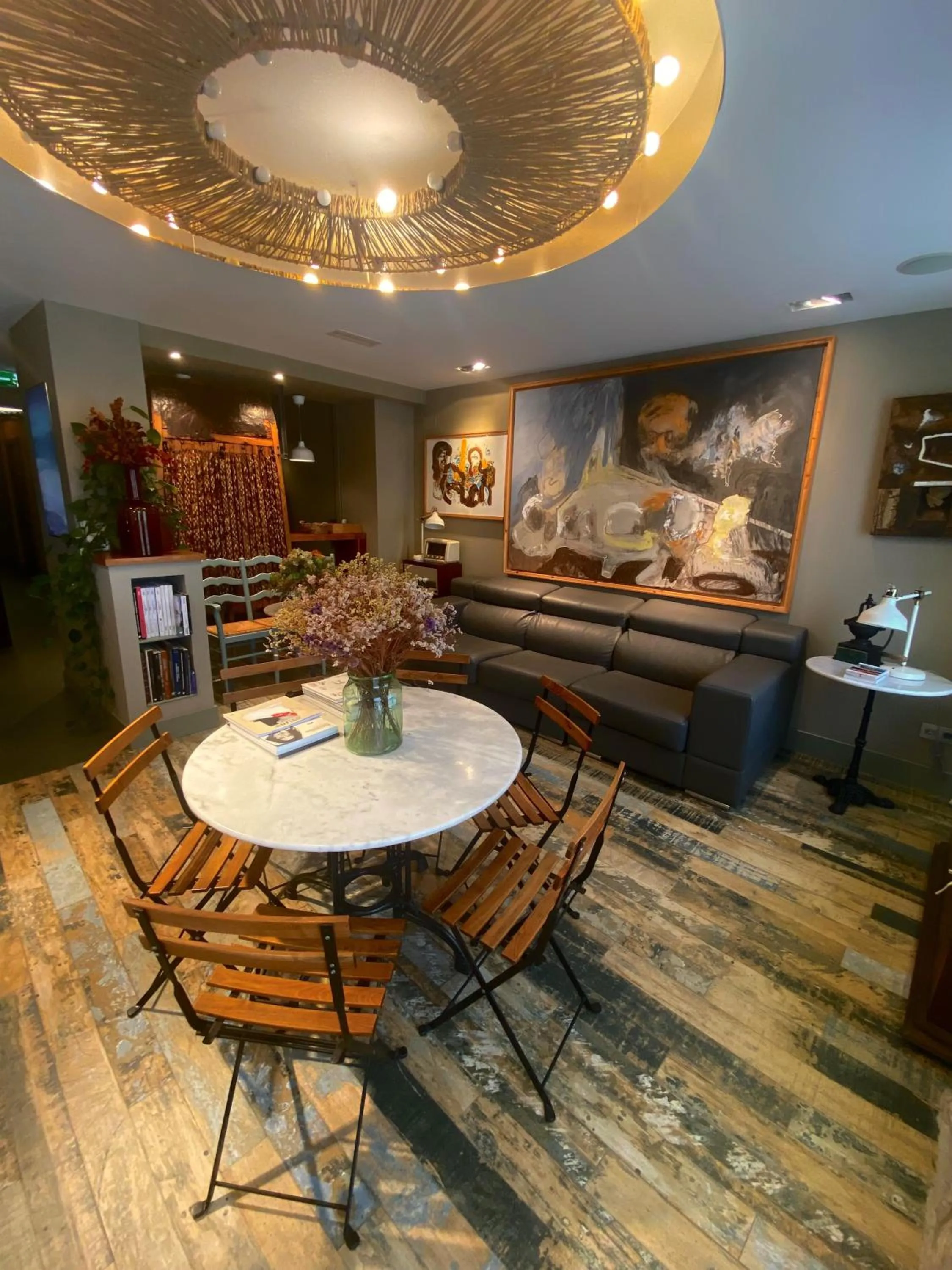 Living room in Hotel Okako San Sebastian