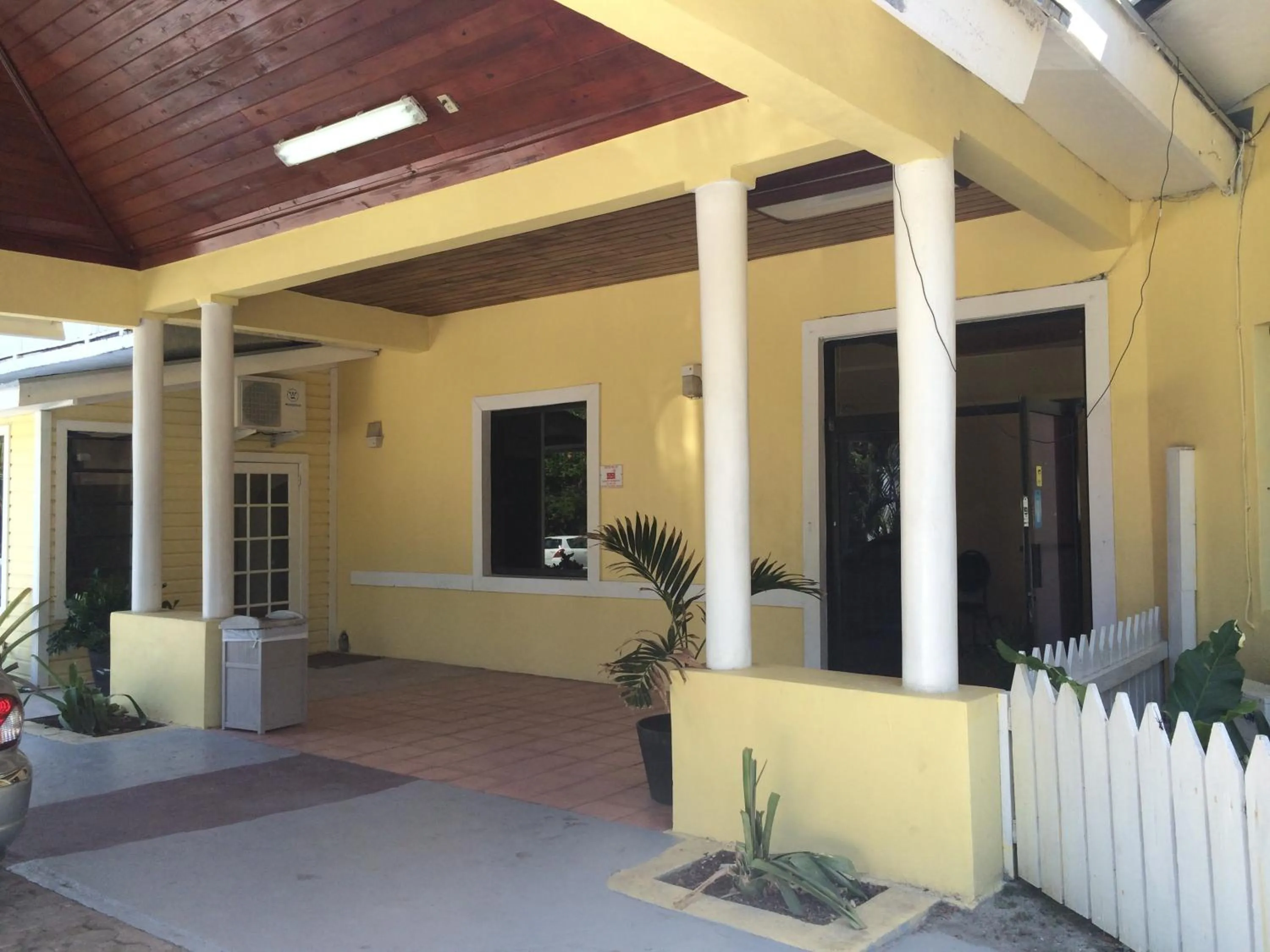 Facade/entrance in Sun Fun Hotel