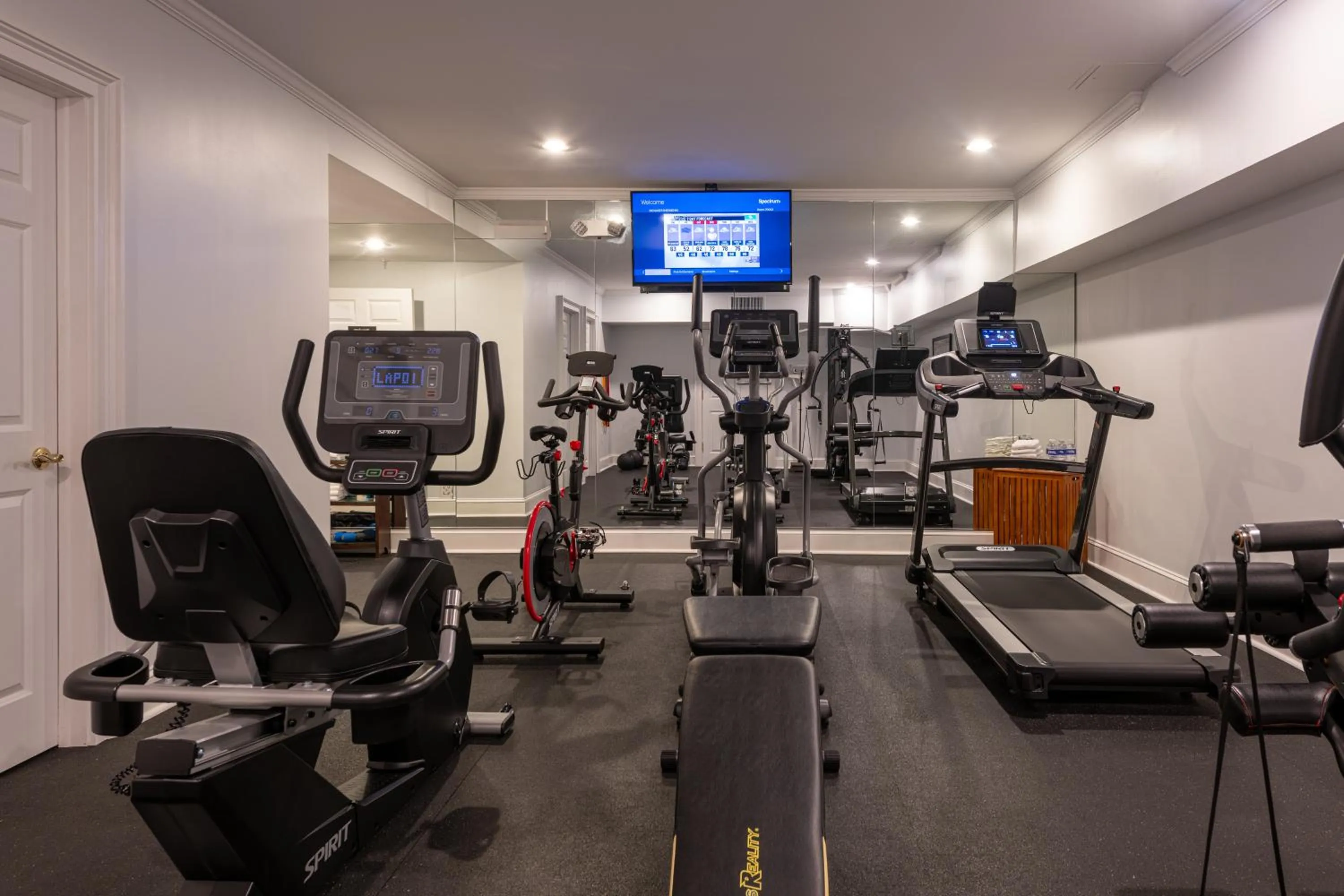 Fitness centre/facilities in Saratoga Arms Hotel