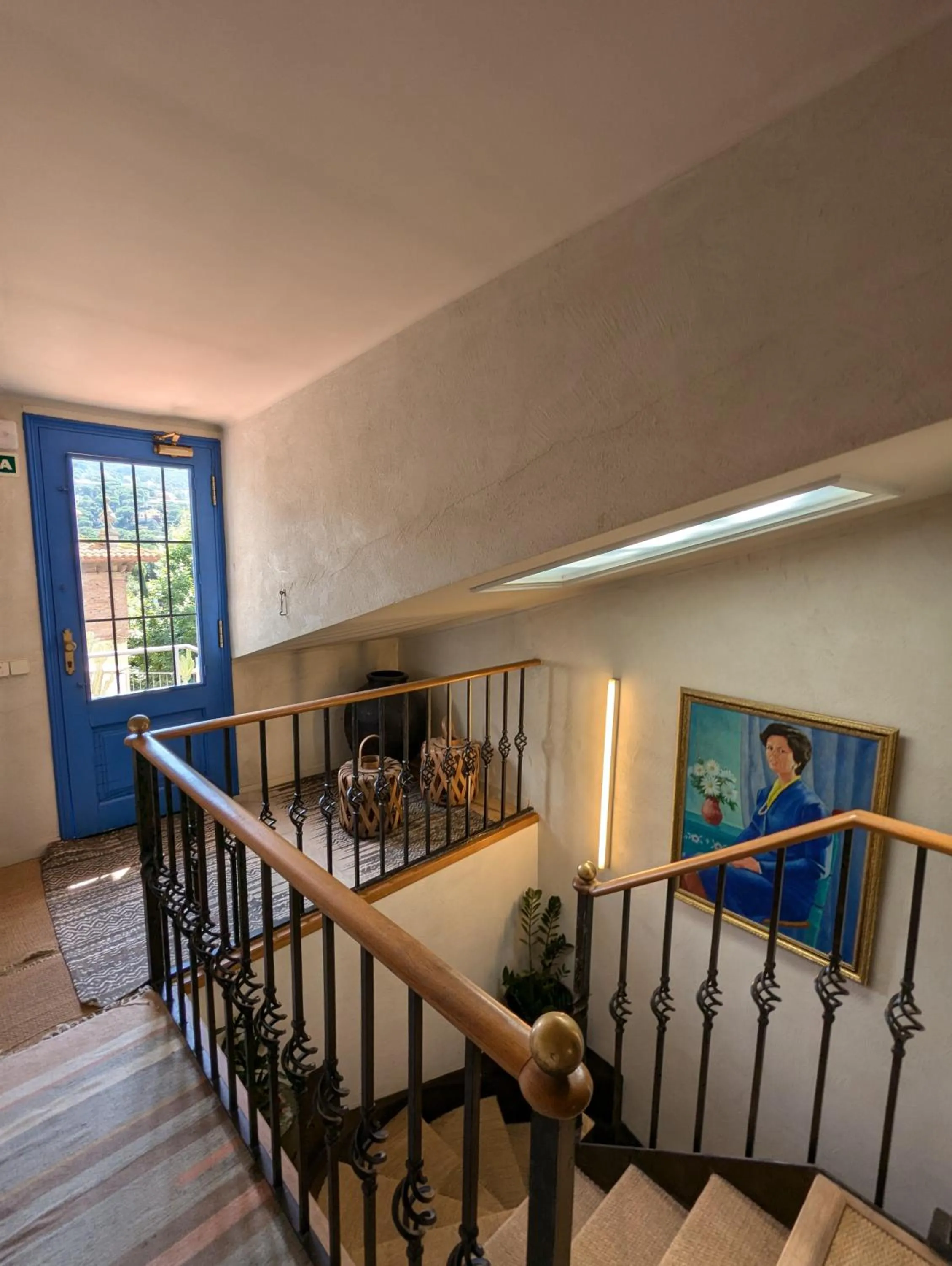 Decorative detail in Hostal de la Plaça - Hotel Boutique