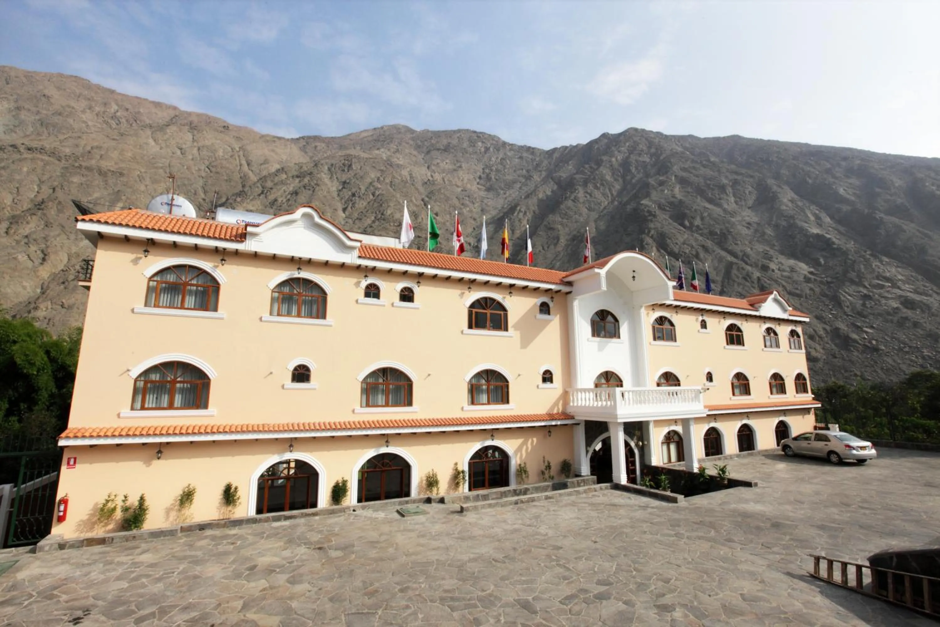 Facade/entrance in Lunahuana River Resort