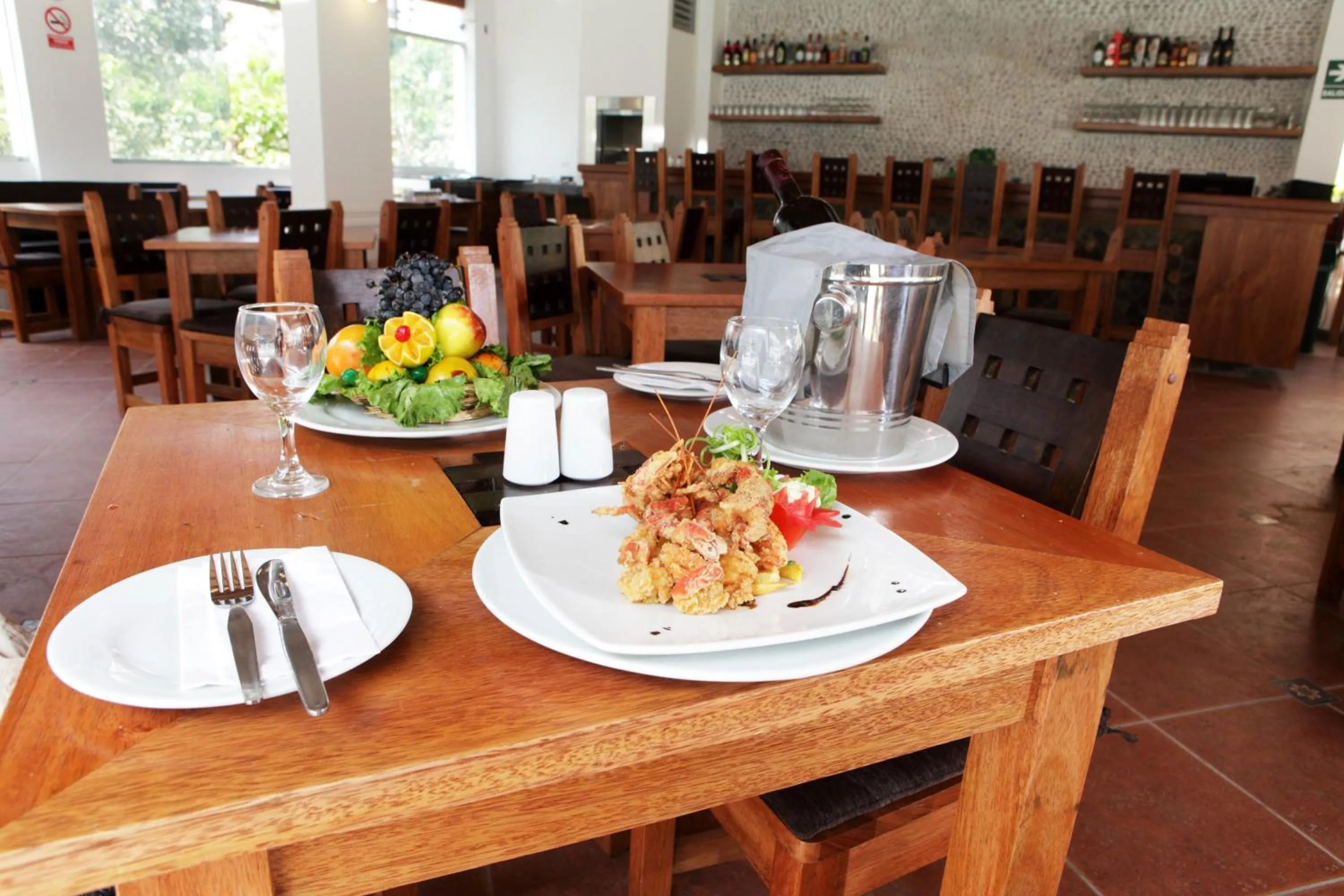 Food and drinks in Lunahuana River Resort