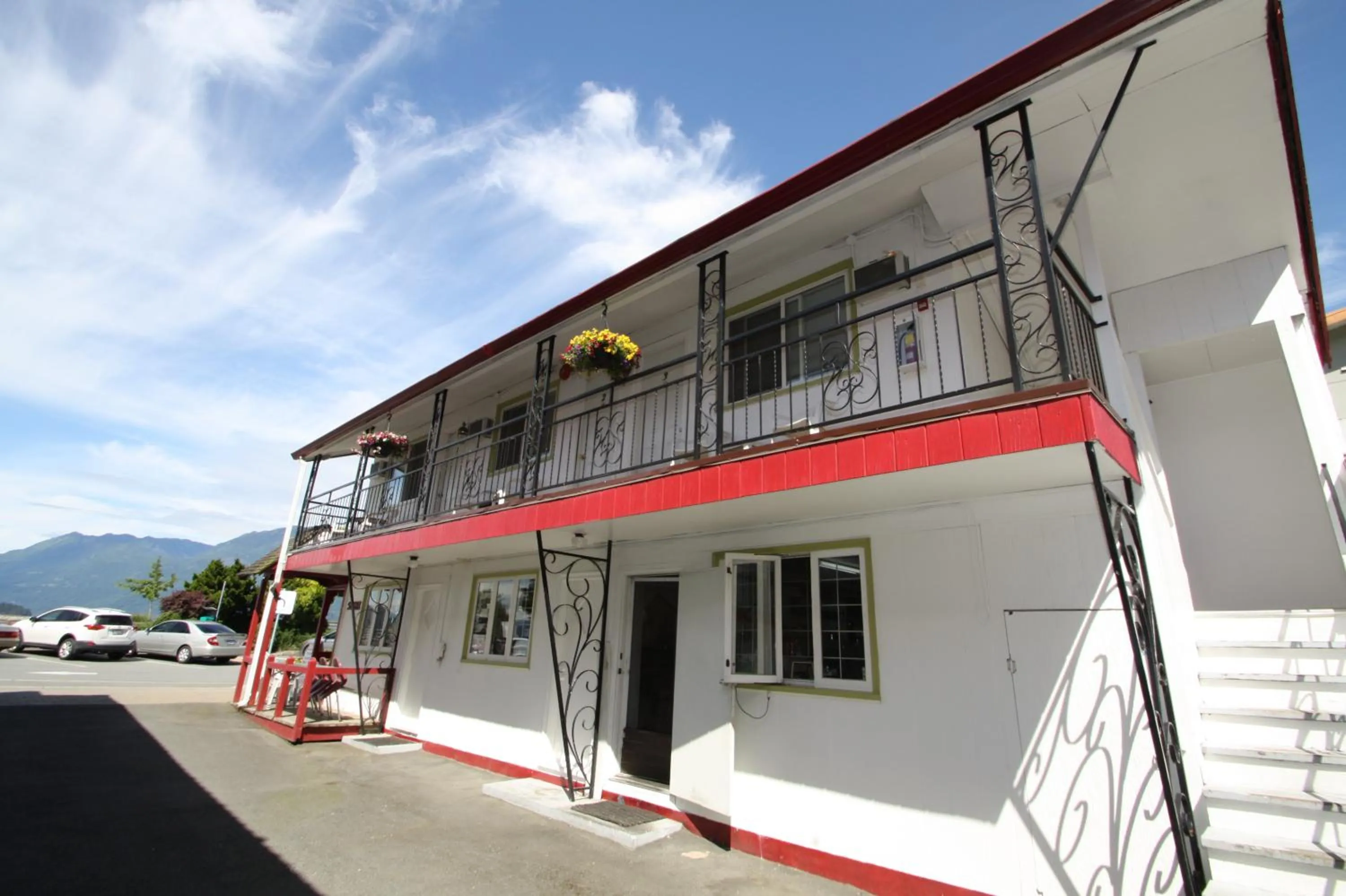 Property building in Harrison Spa Motel