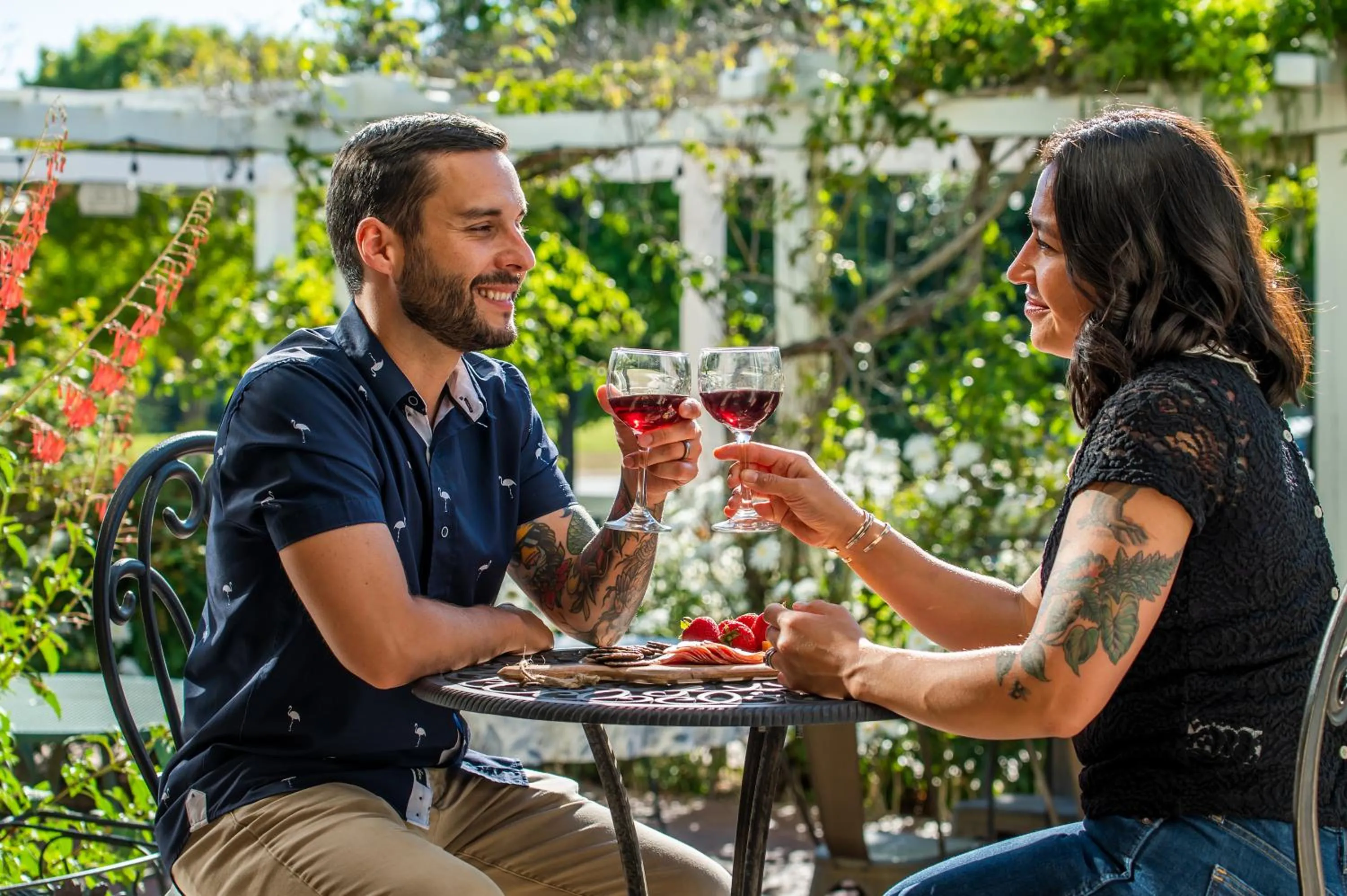 Patio in The Edenwild Boutique Inn