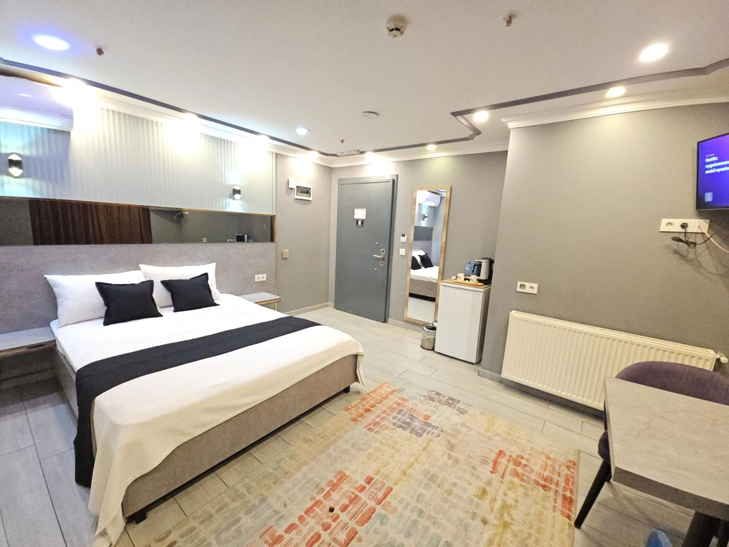 Bed in Sahrakent Otel Pendik