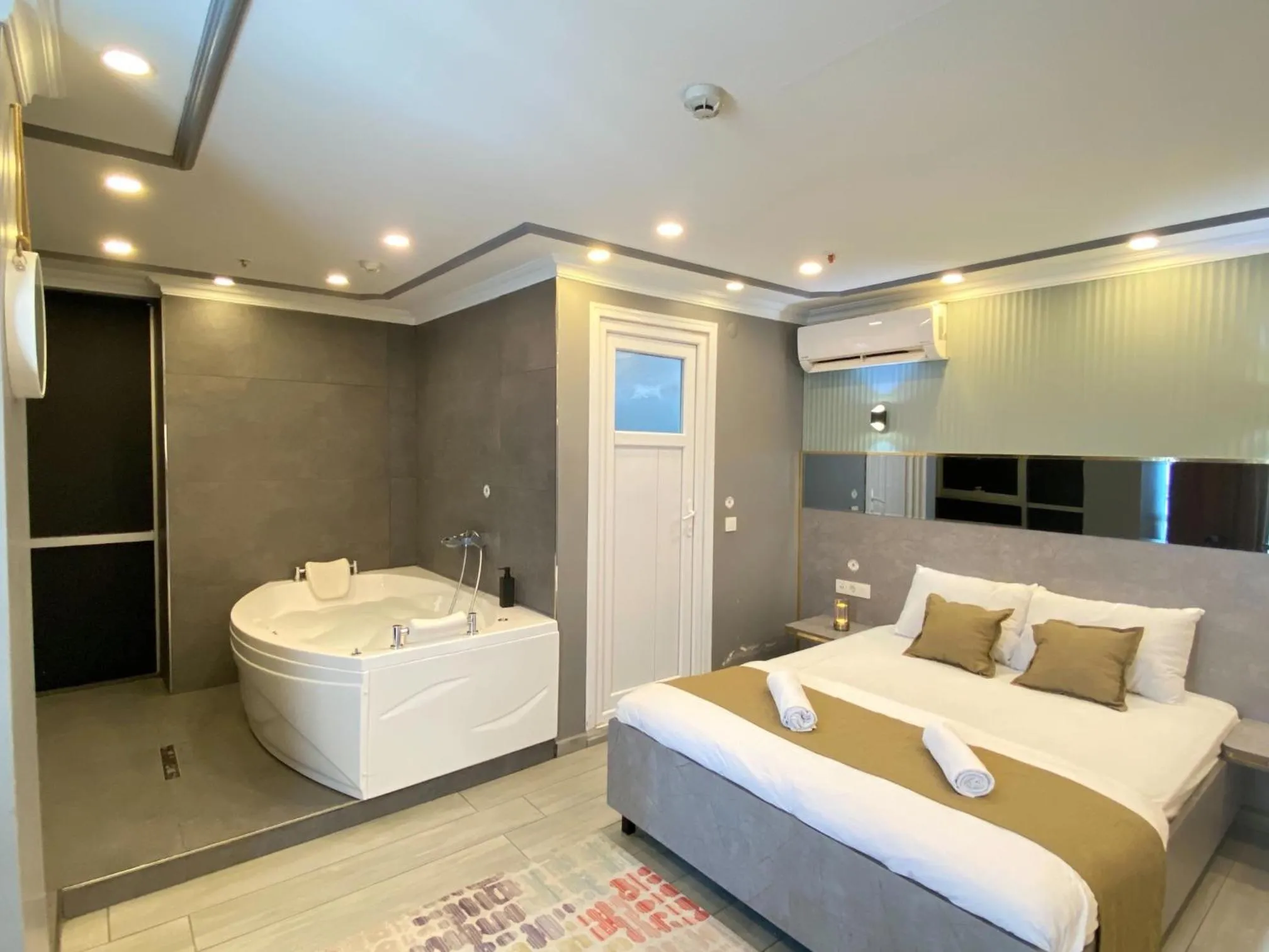 Bed in Sahrakent Otel Pendik