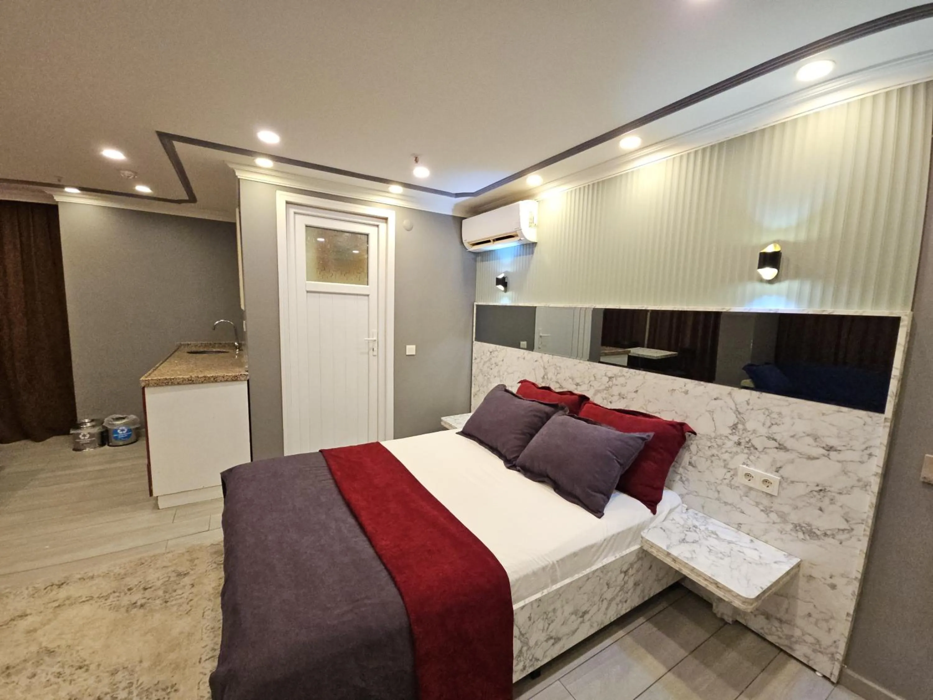 Bed in Sahrakent Otel Pendik