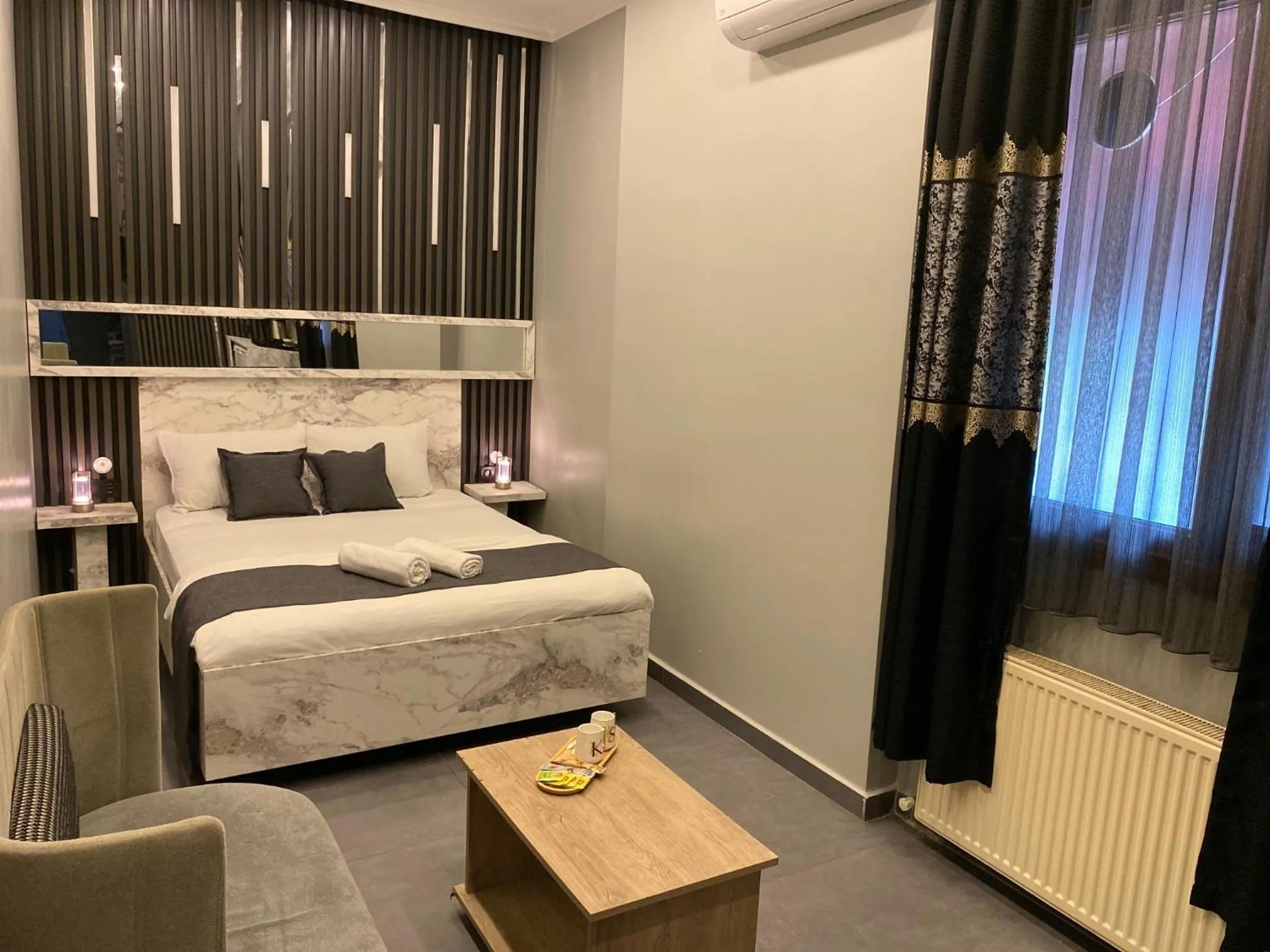Bed in Sahrakent Otel Pendik