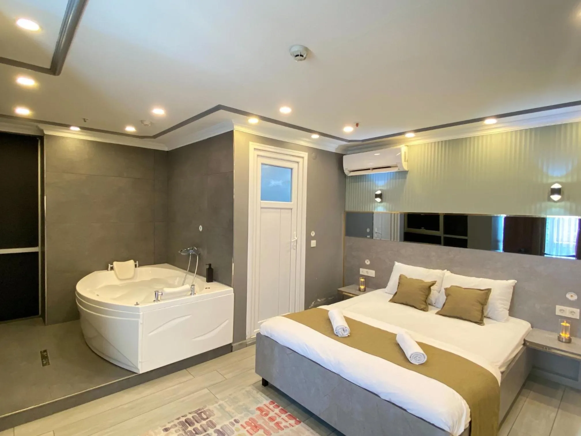 Bed in Sahrakent Otel Pendik