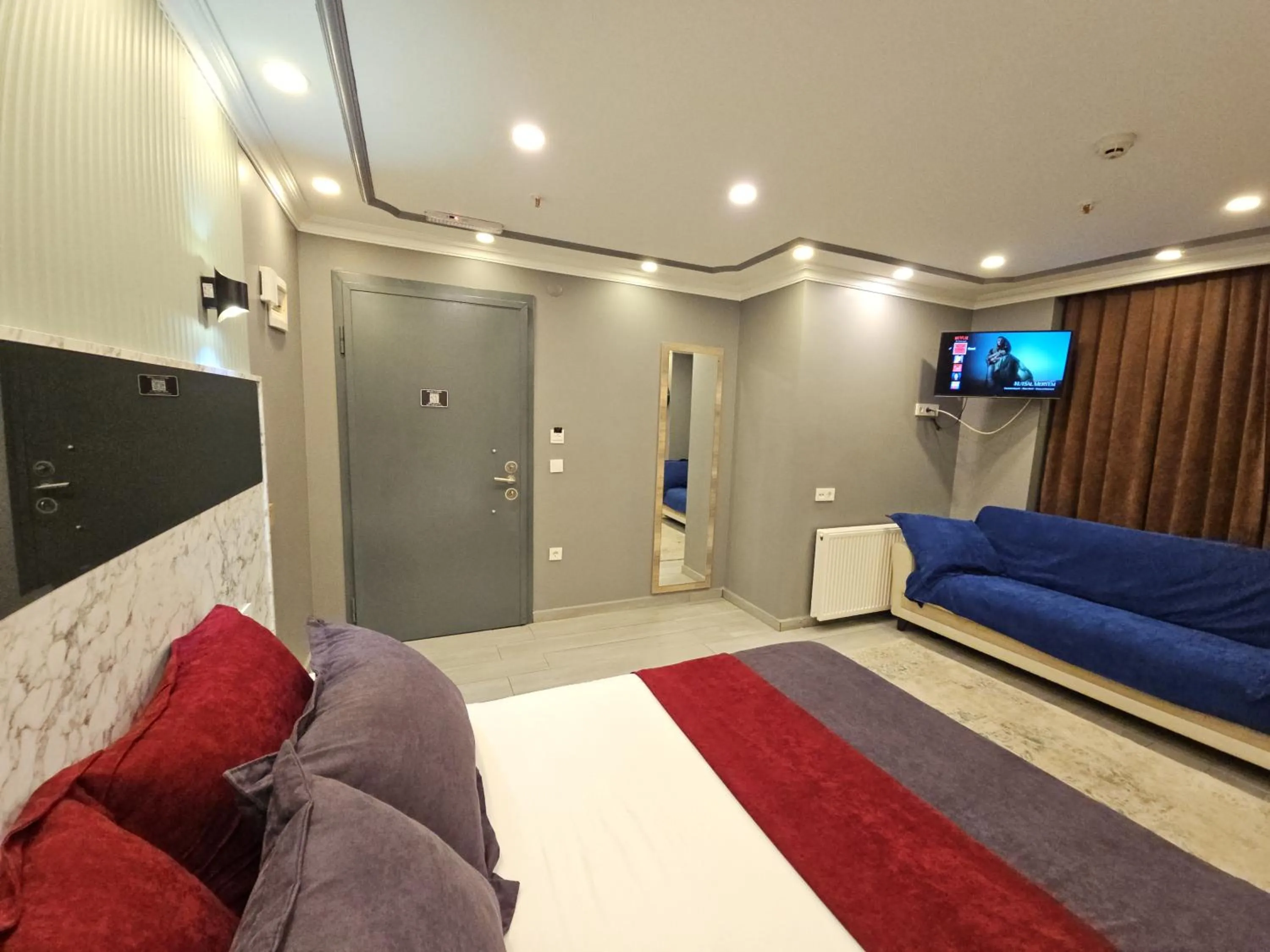 Bed in Sahrakent Otel Pendik