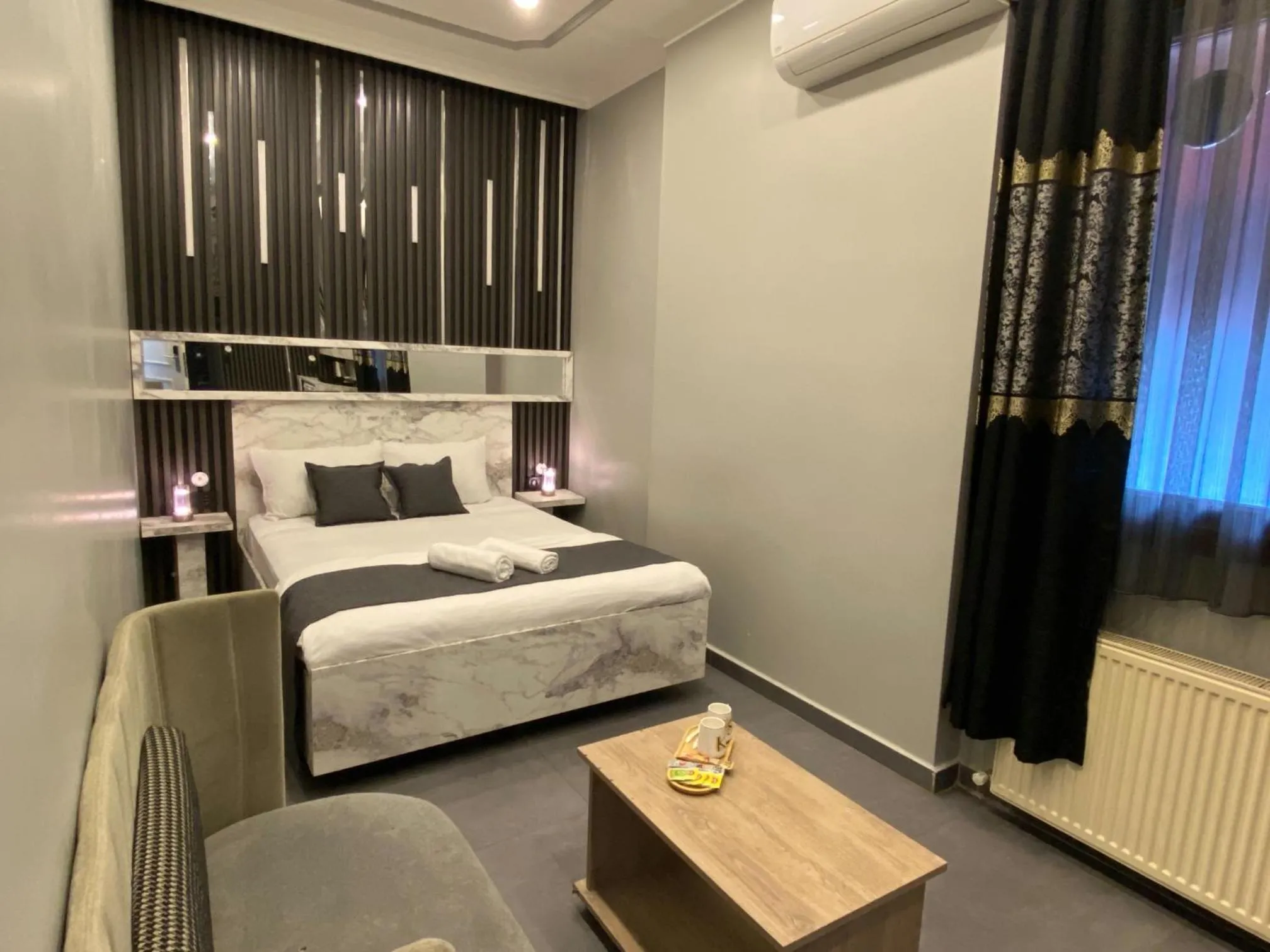 Bed in Sahrakent Otel Pendik