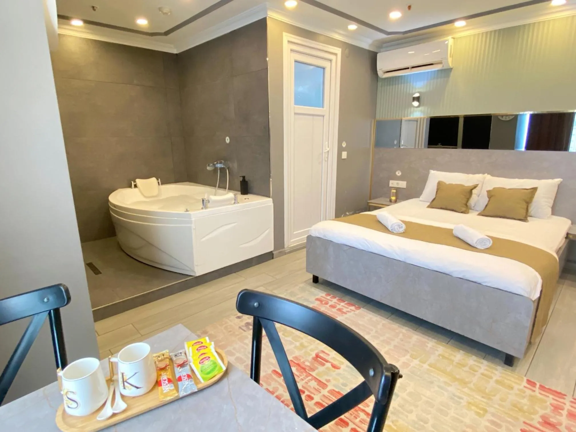 Bed in Sahrakent Otel Pendik