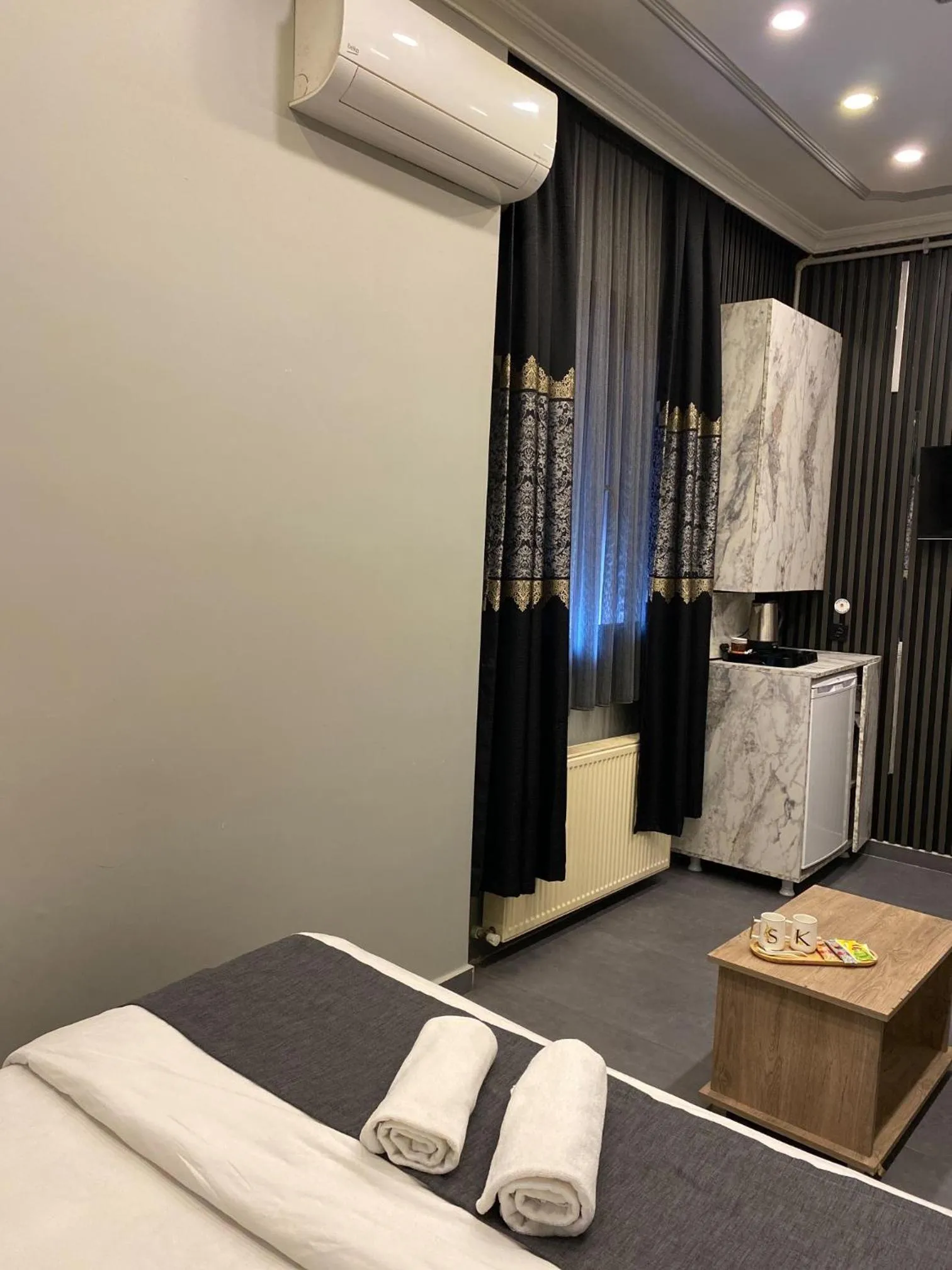 Bed in Sahrakent Otel Pendik