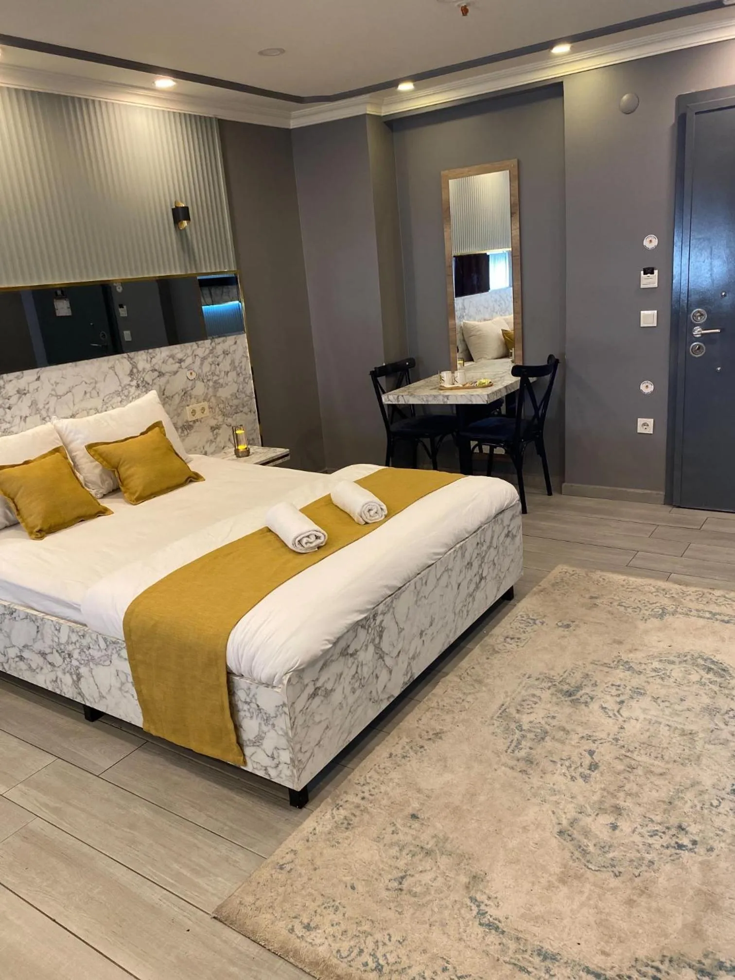 Bed in Sahrakent Otel Pendik