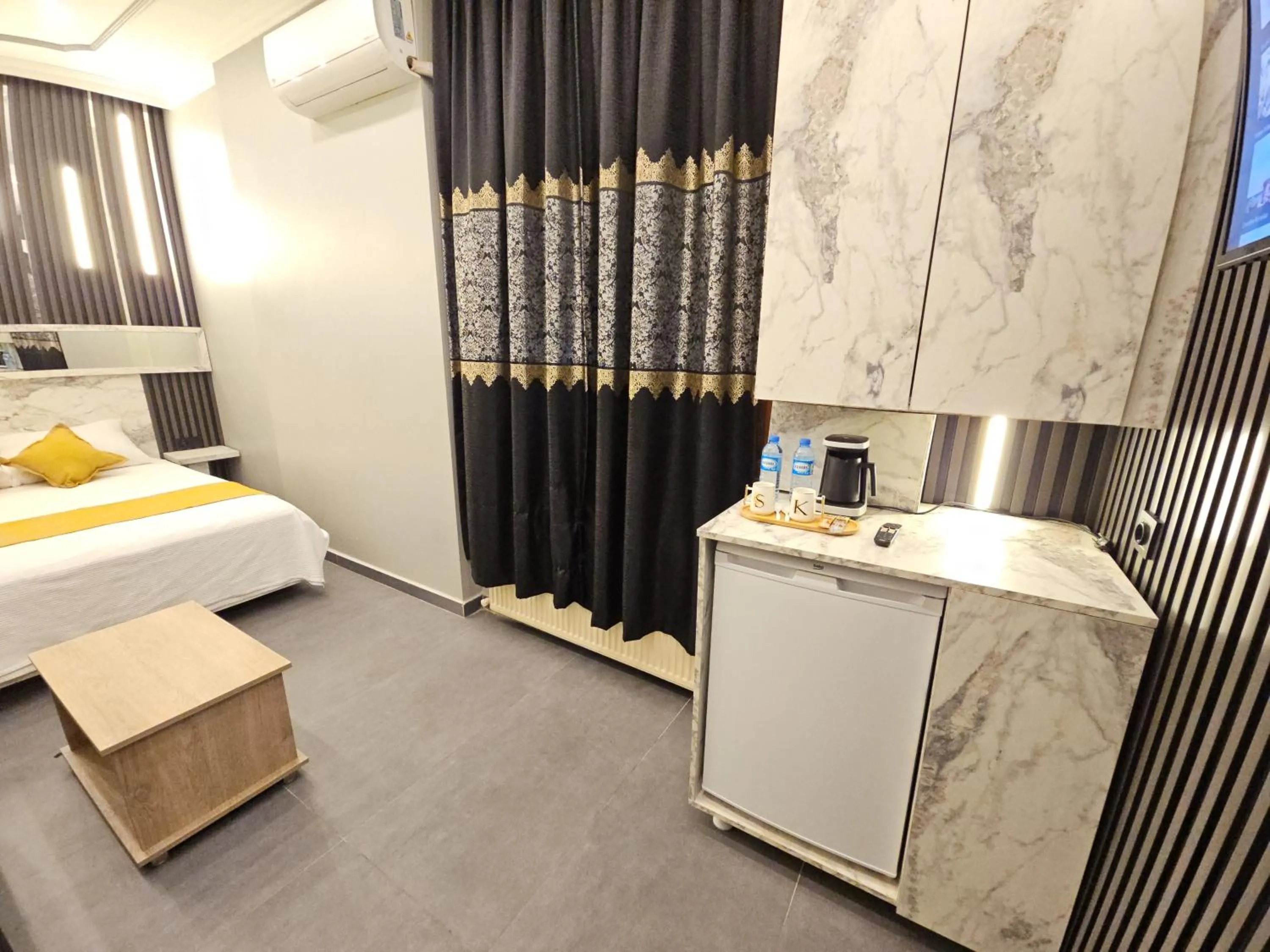 Bed in Sahrakent Otel Pendik
