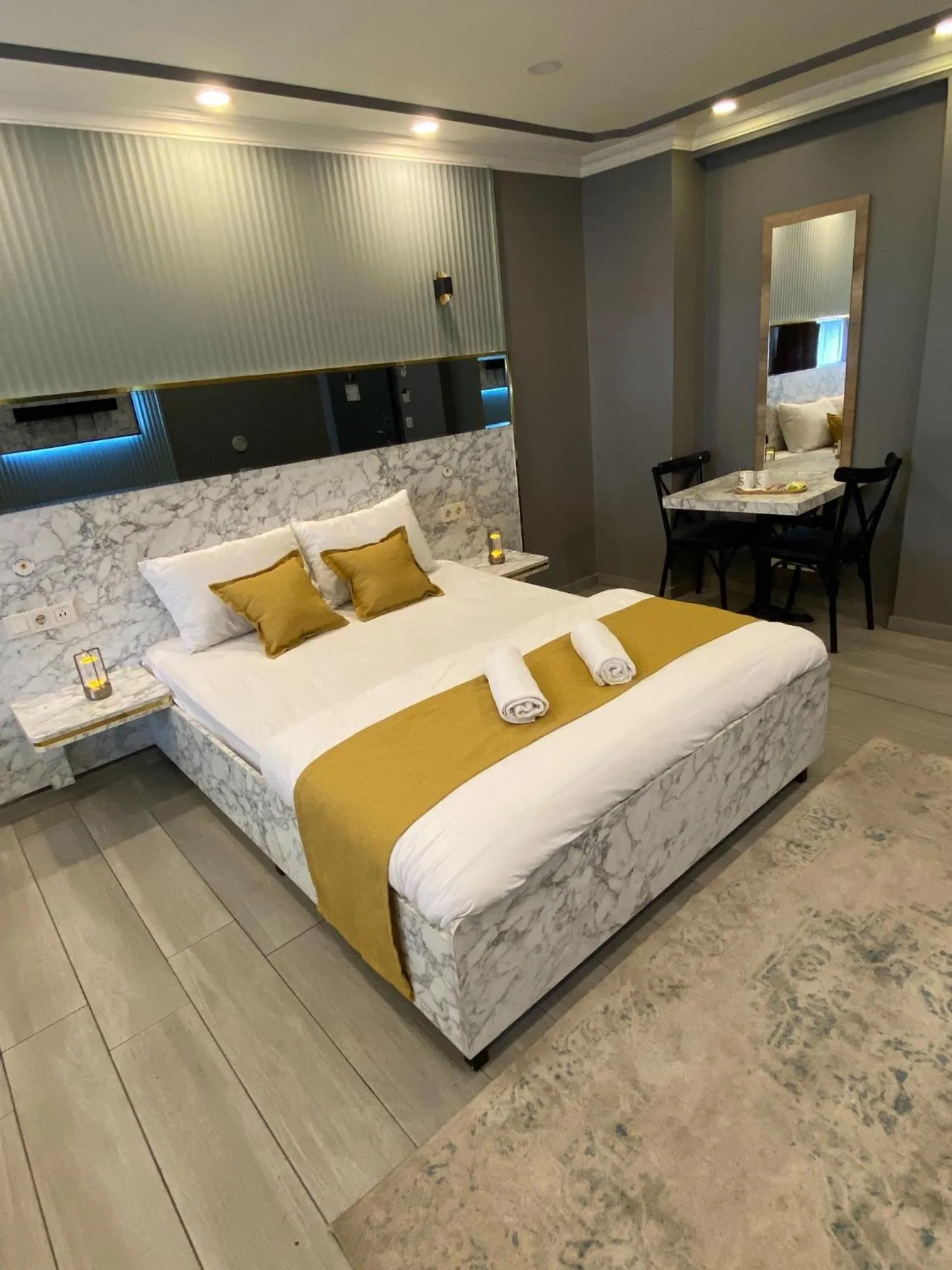 Bed in Sahrakent Otel Pendik