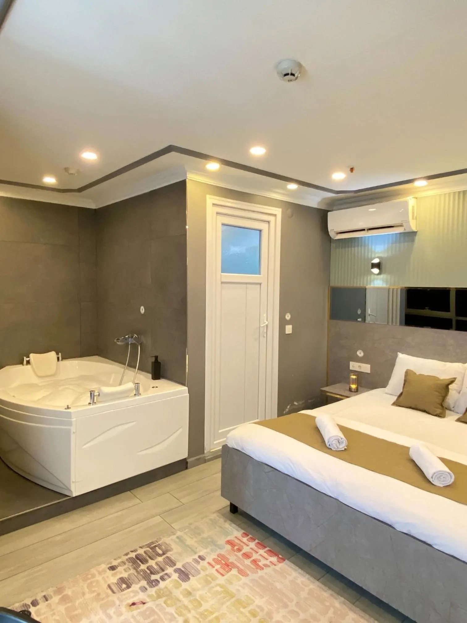 Bed in Sahrakent Otel Pendik