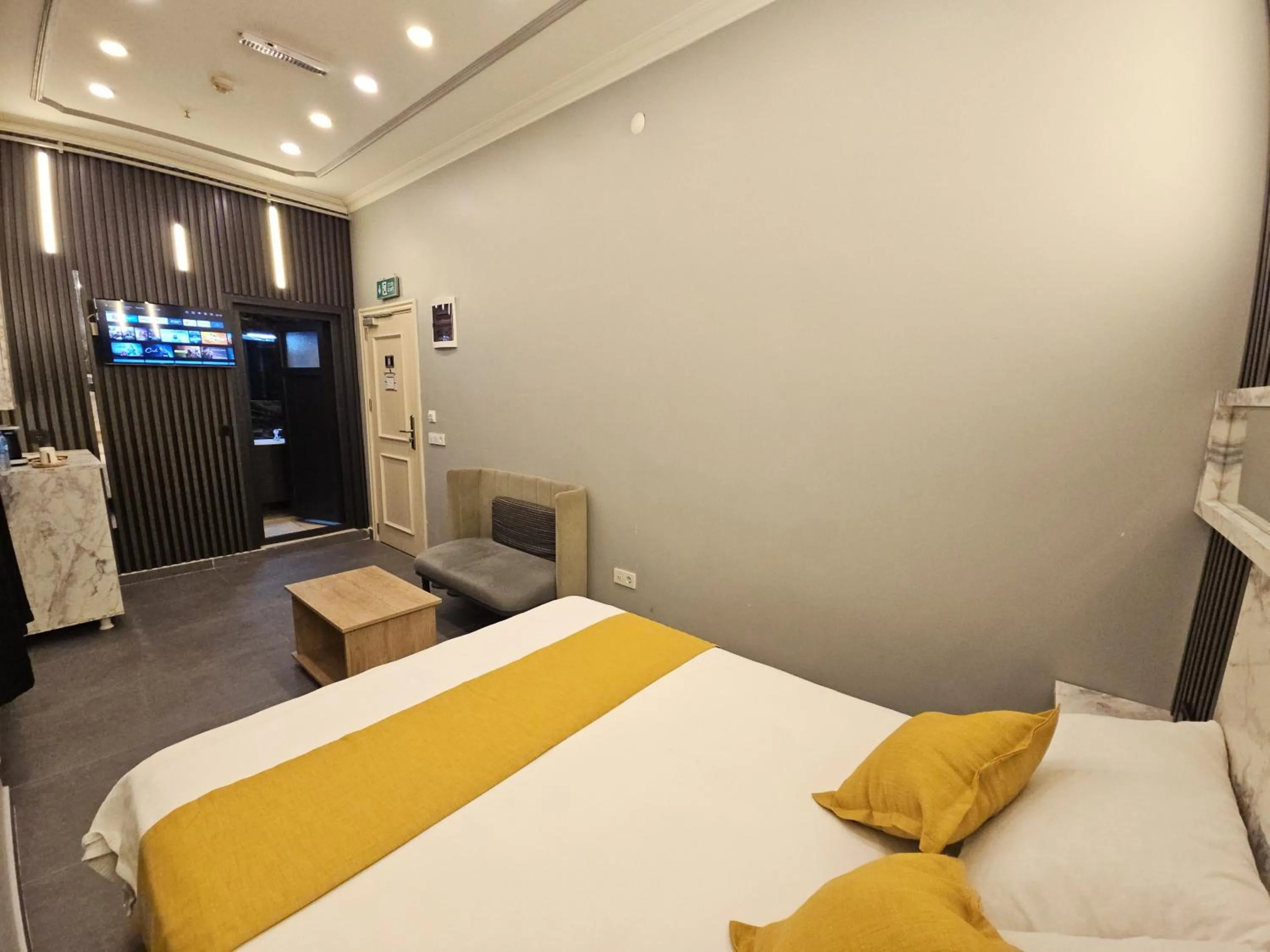 Bed in Sahrakent Otel Pendik