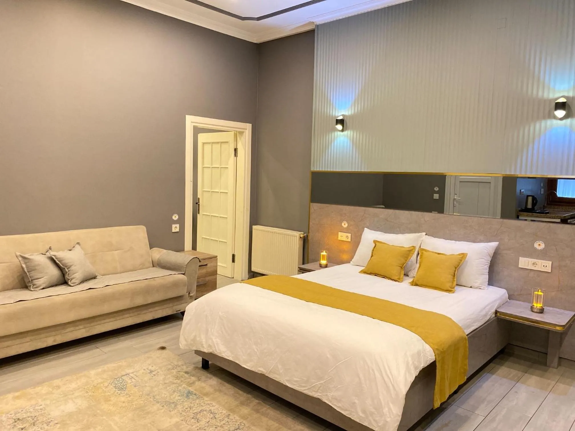 Bed in Sahrakent Otel Pendik