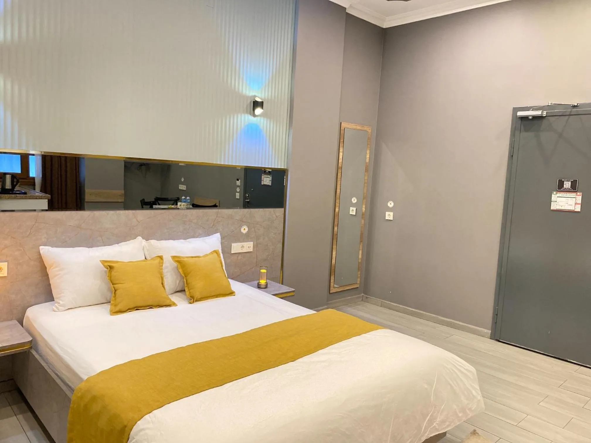 Bed in Sahrakent Otel Pendik