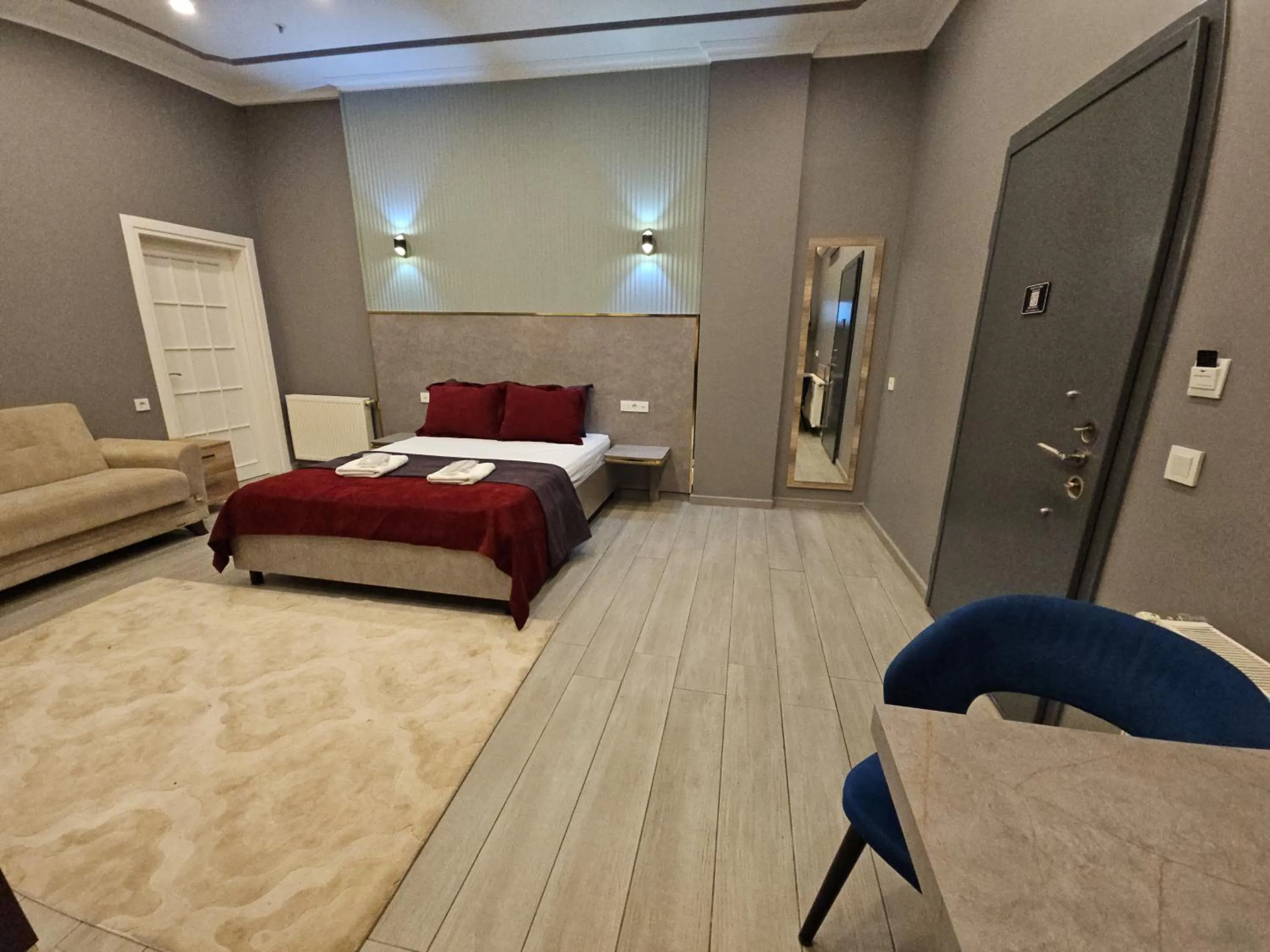 Bed in Sahrakent Otel Pendik
