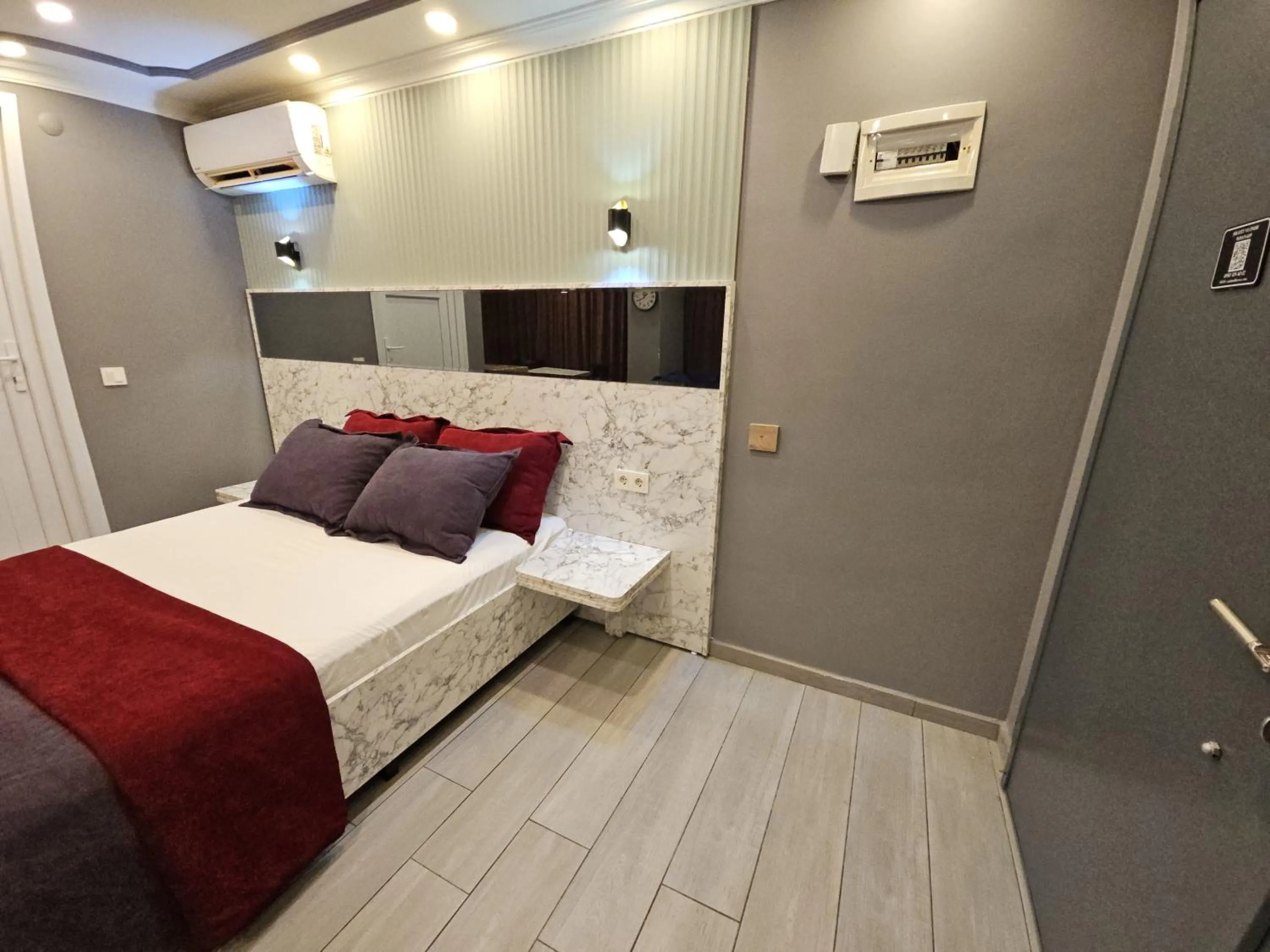 Bed in Sahrakent Otel Pendik