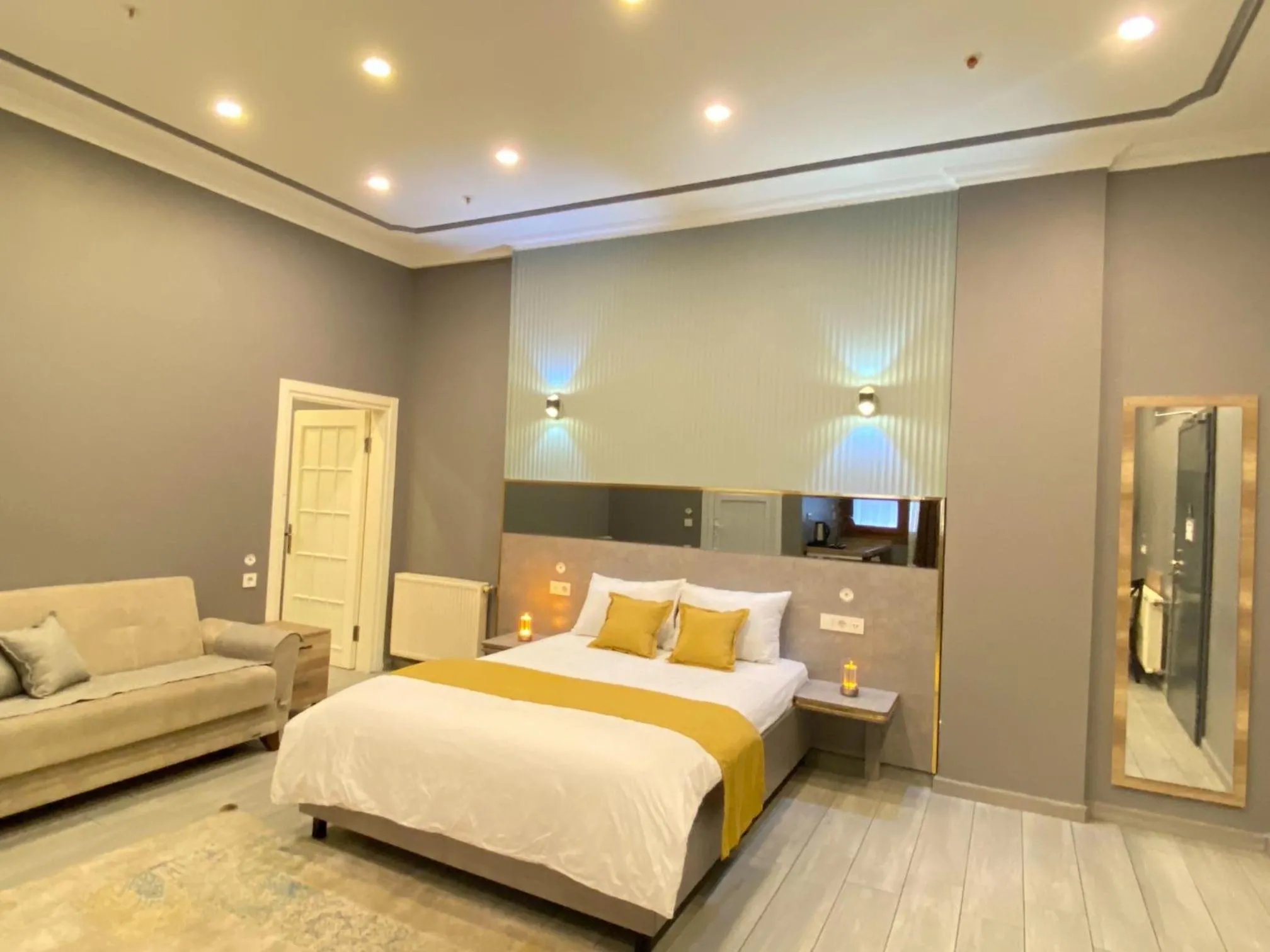 Bed in Sahrakent Otel Pendik