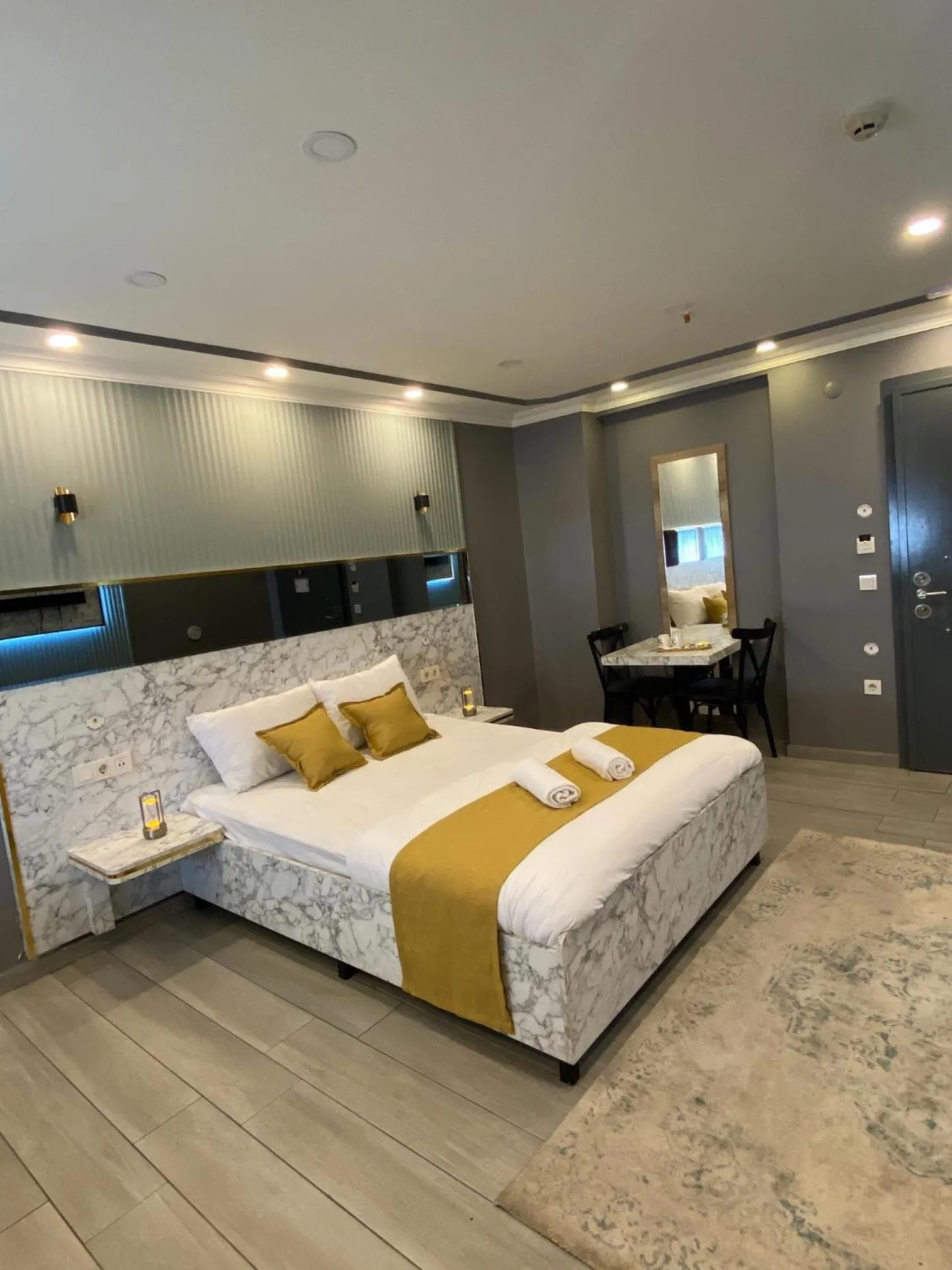 Bed in Sahrakent Otel Pendik
