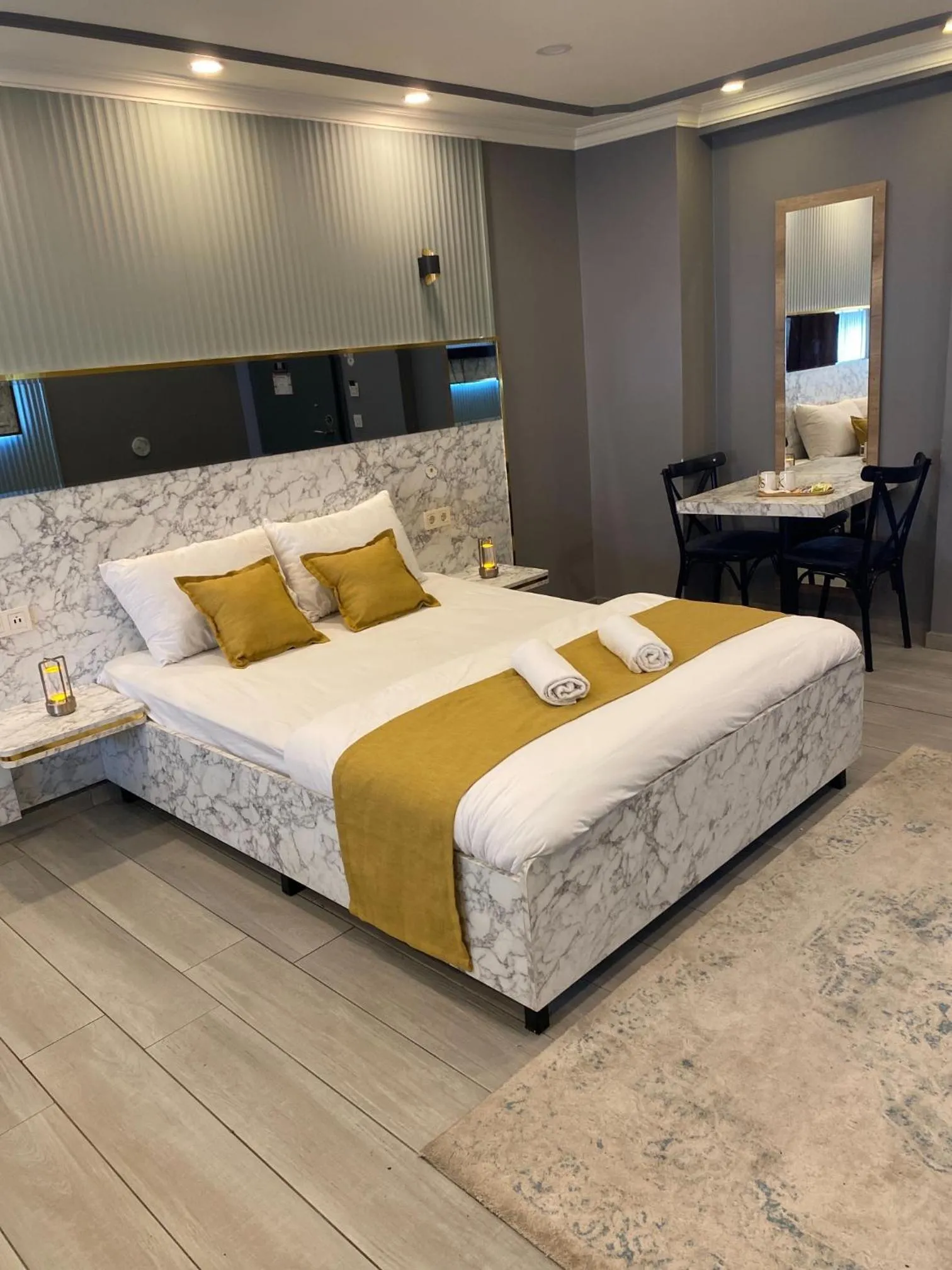 Bed in Sahrakent Otel Pendik