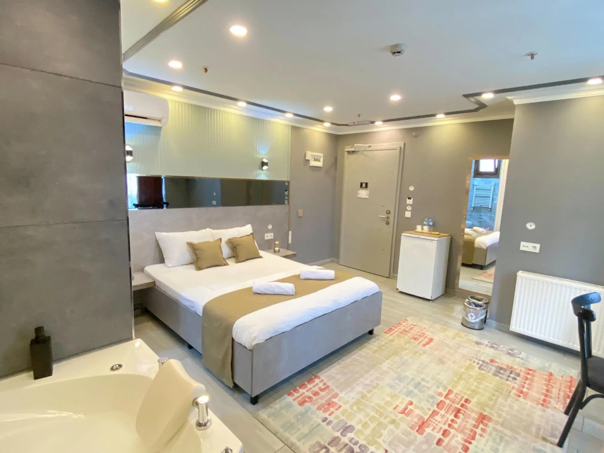 Bed in Sahrakent Otel Pendik