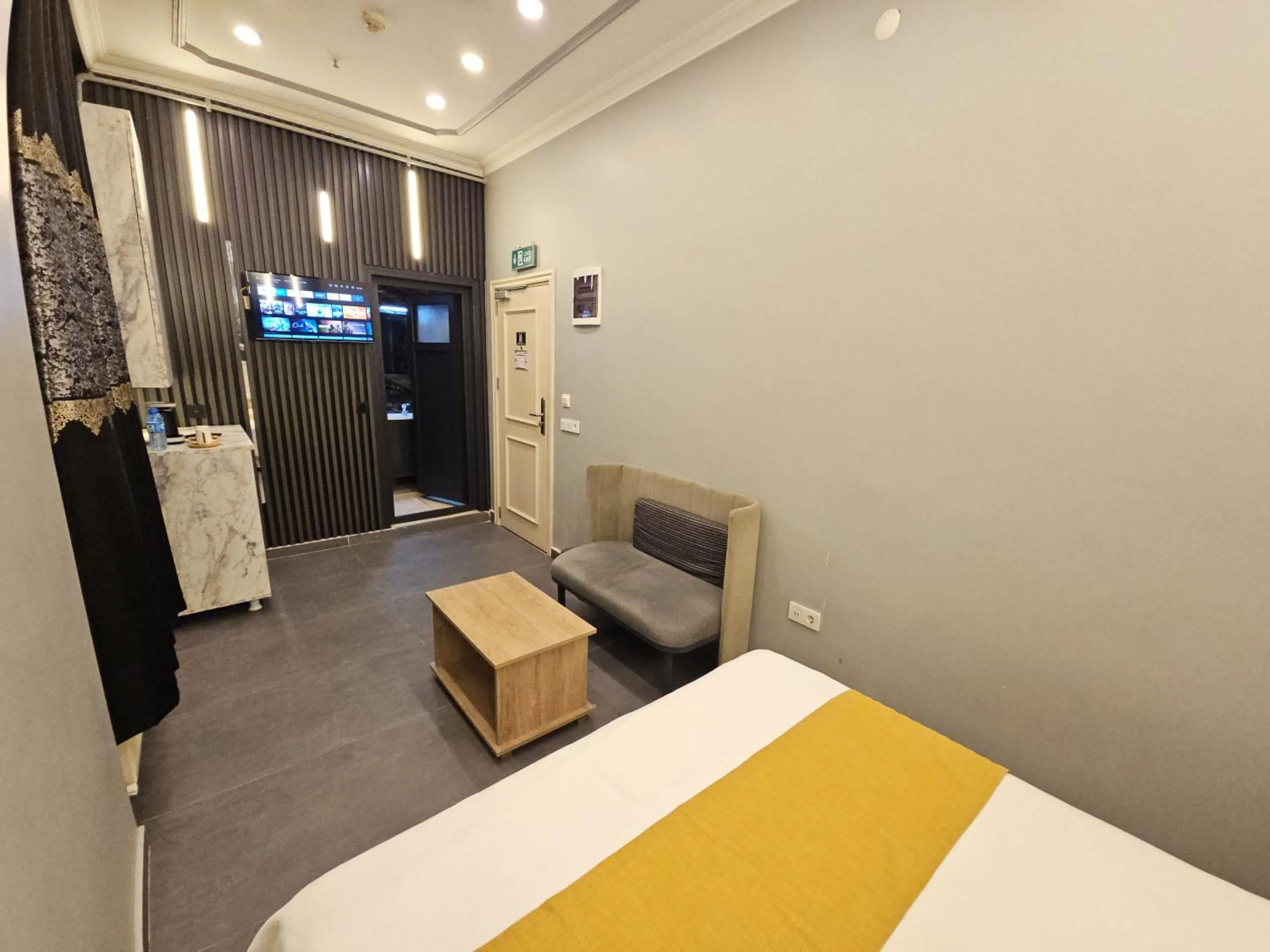 Bed in Sahrakent Otel Pendik