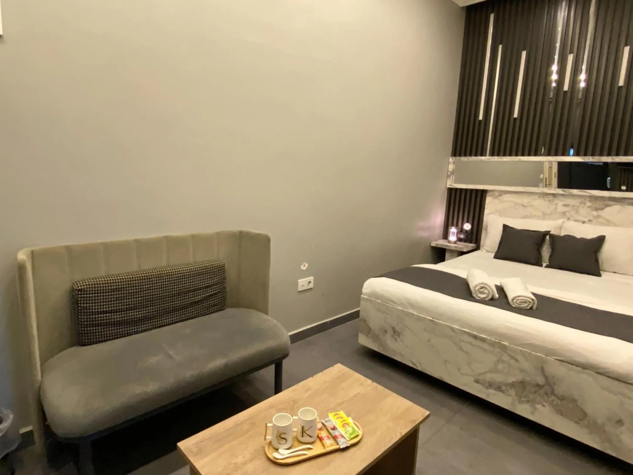 Bed in Sahrakent Otel Pendik
