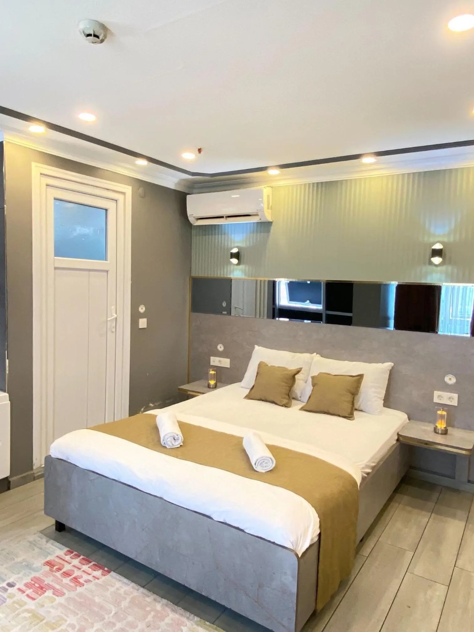 Bed in Sahrakent Otel Pendik