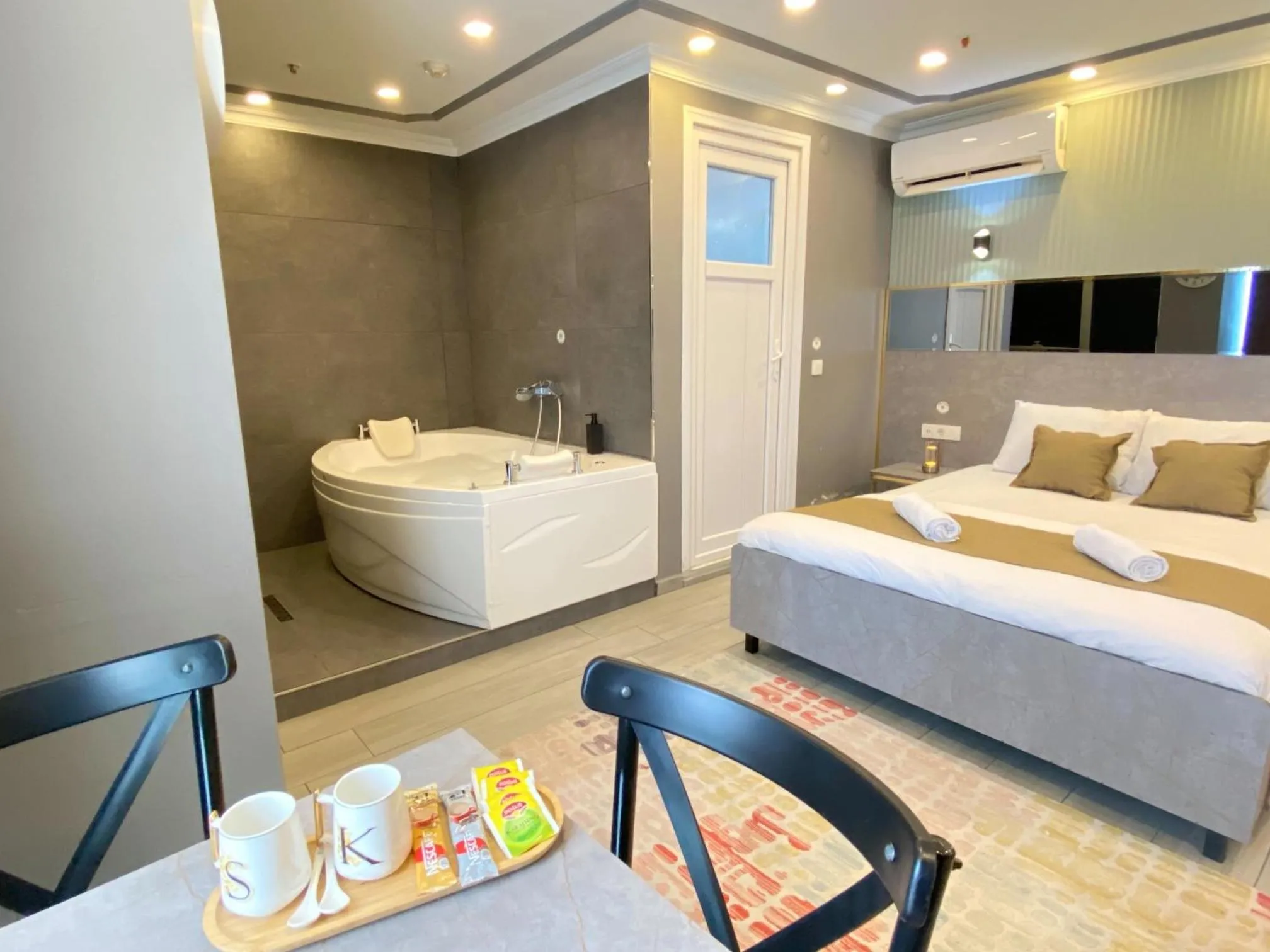 Bed in Sahrakent Otel Pendik