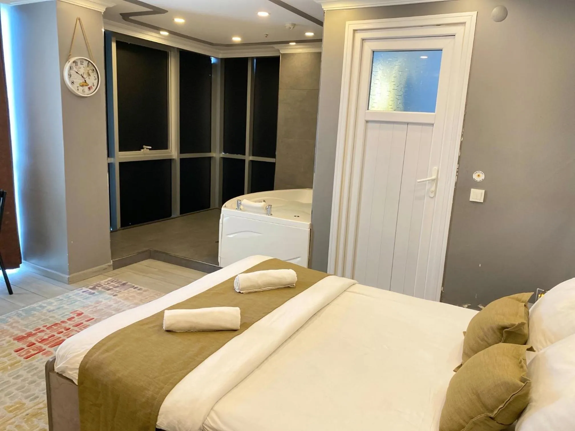Bed in Sahrakent Otel Pendik