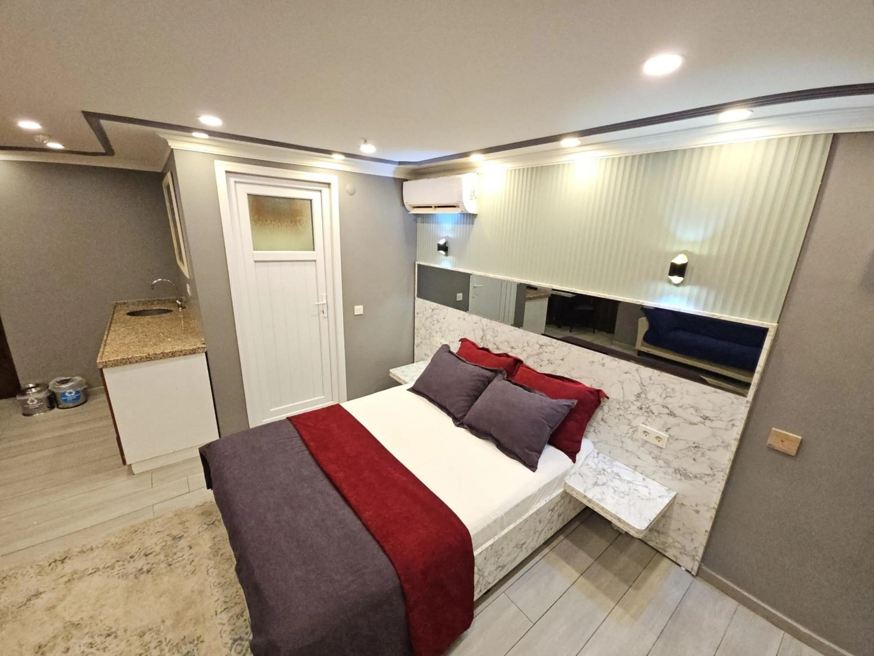Bed in Sahrakent Otel Pendik
