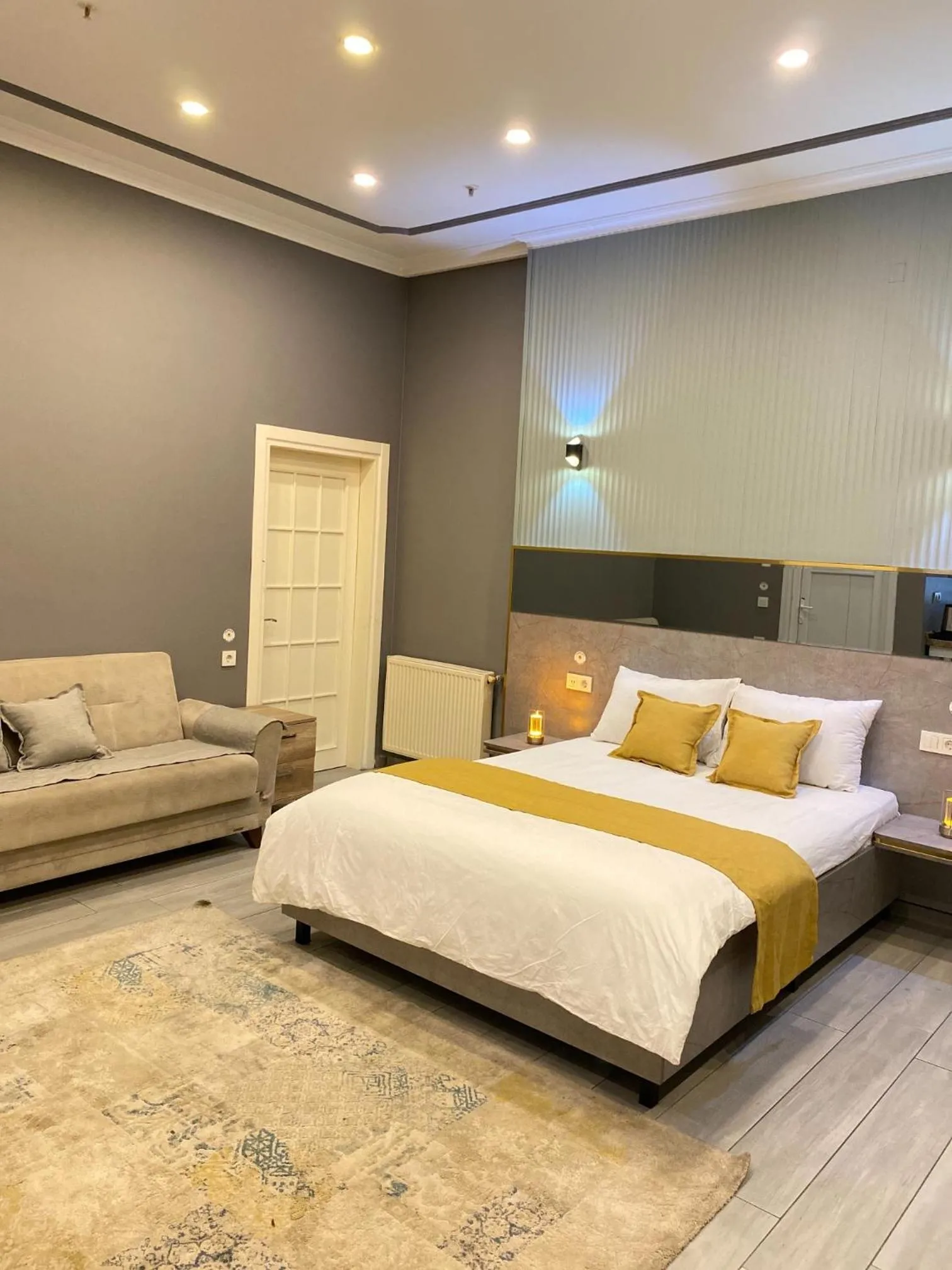 Bed in Sahrakent Otel Pendik