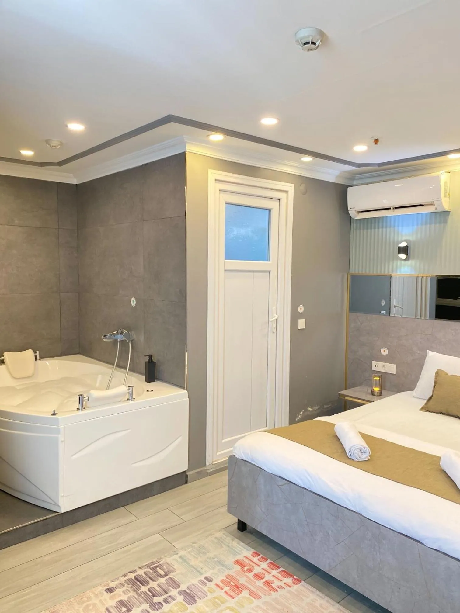 Bed in Sahrakent Otel Pendik