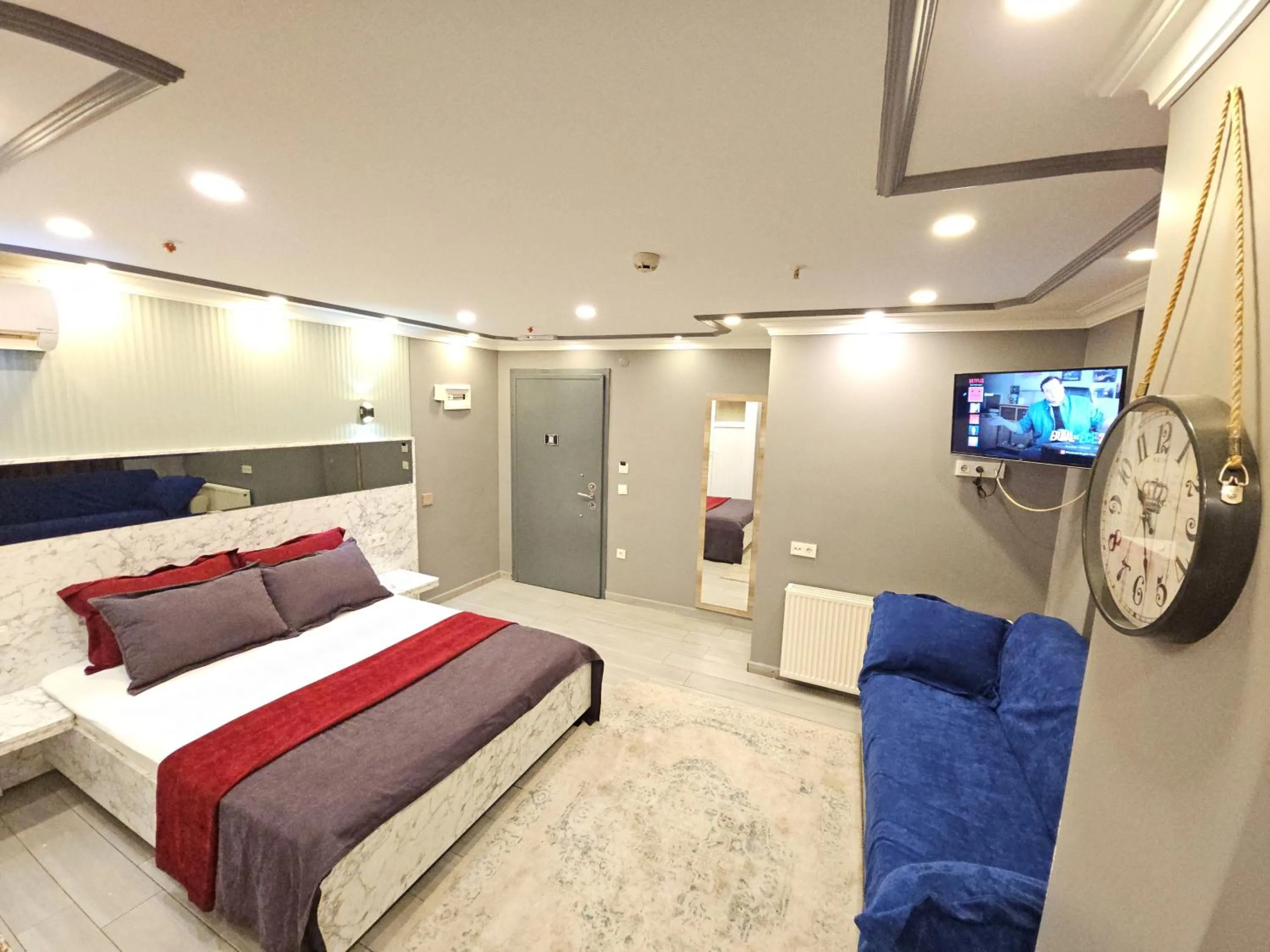Bed in Sahrakent Otel Pendik
