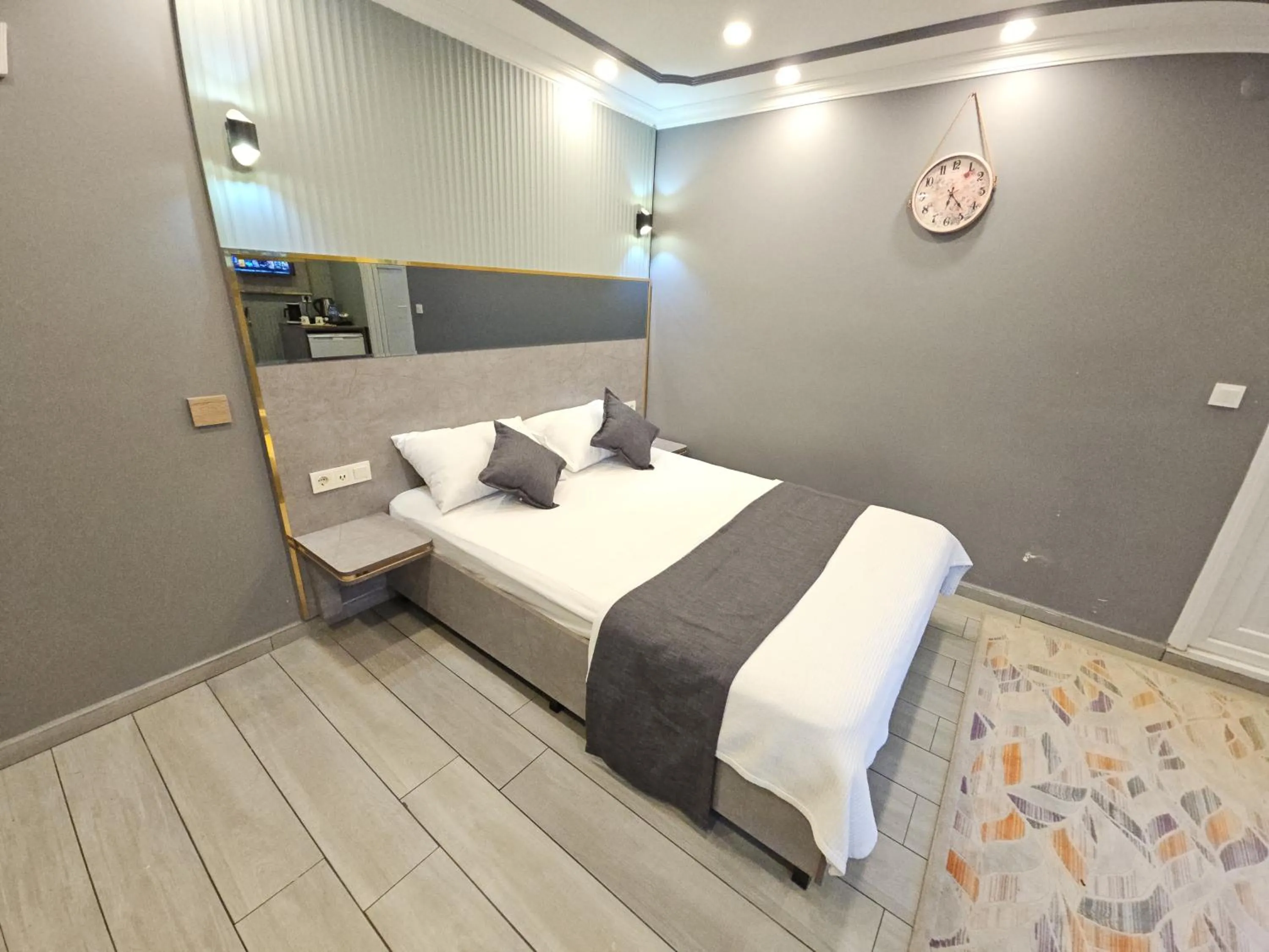 Bed in Sahrakent Otel Pendik