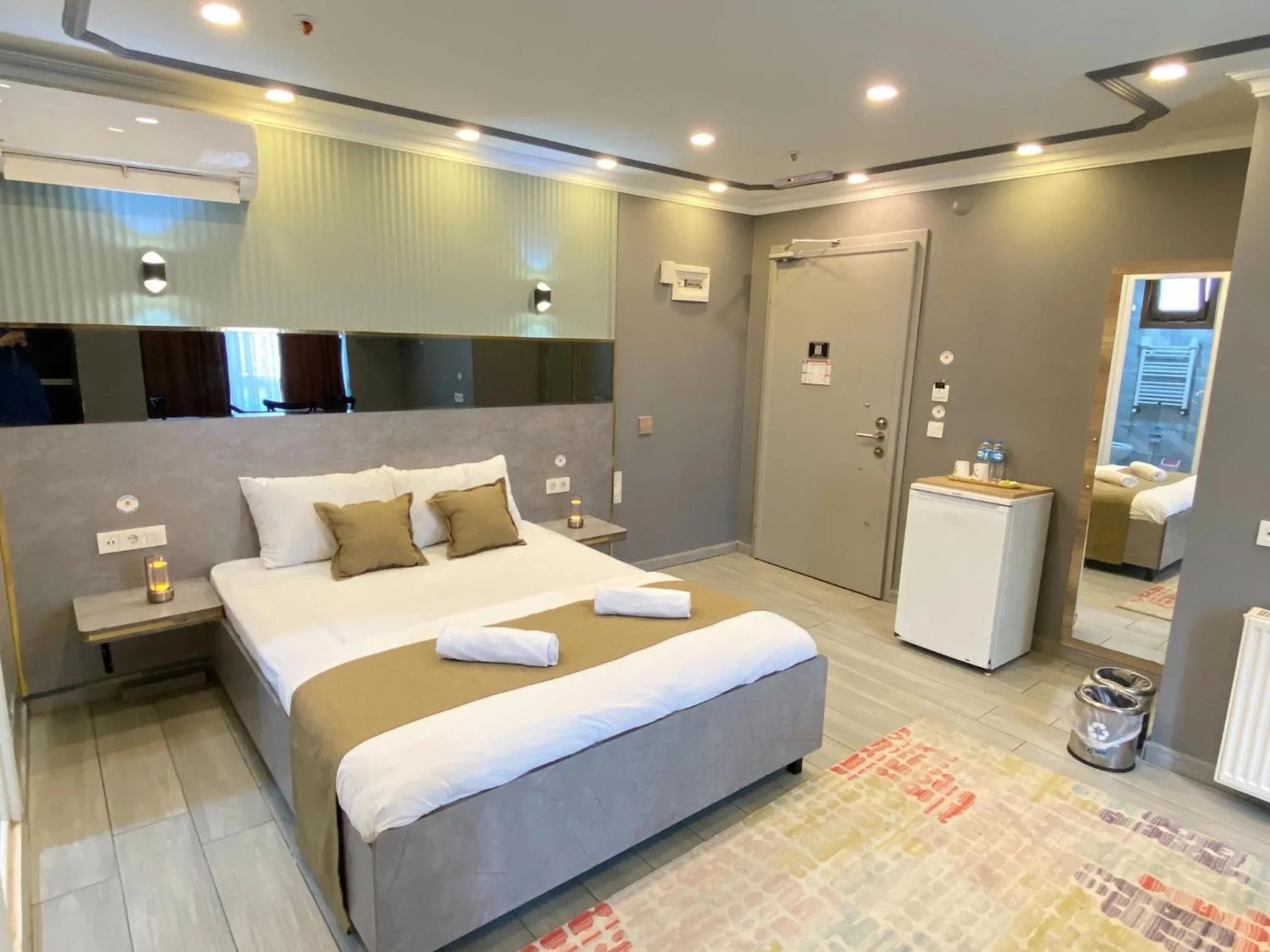 Bed in Sahrakent Otel Pendik