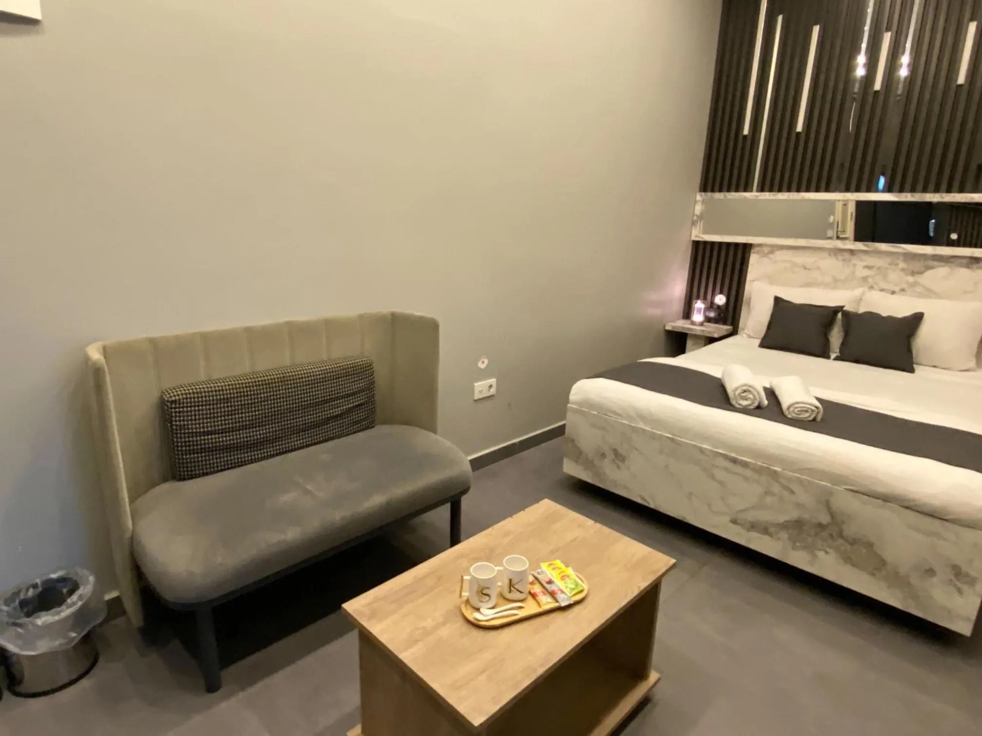 Bed in Sahrakent Otel Pendik